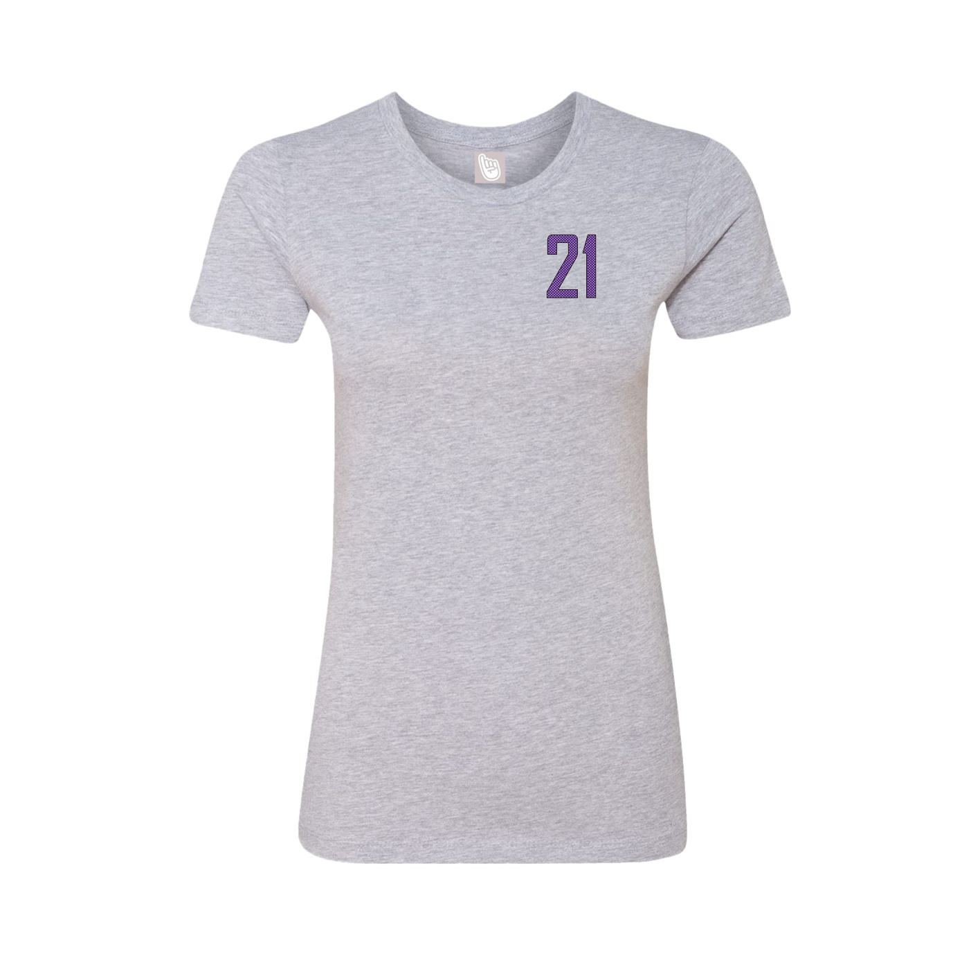 Womens Tee — Front Shirsy in Grey