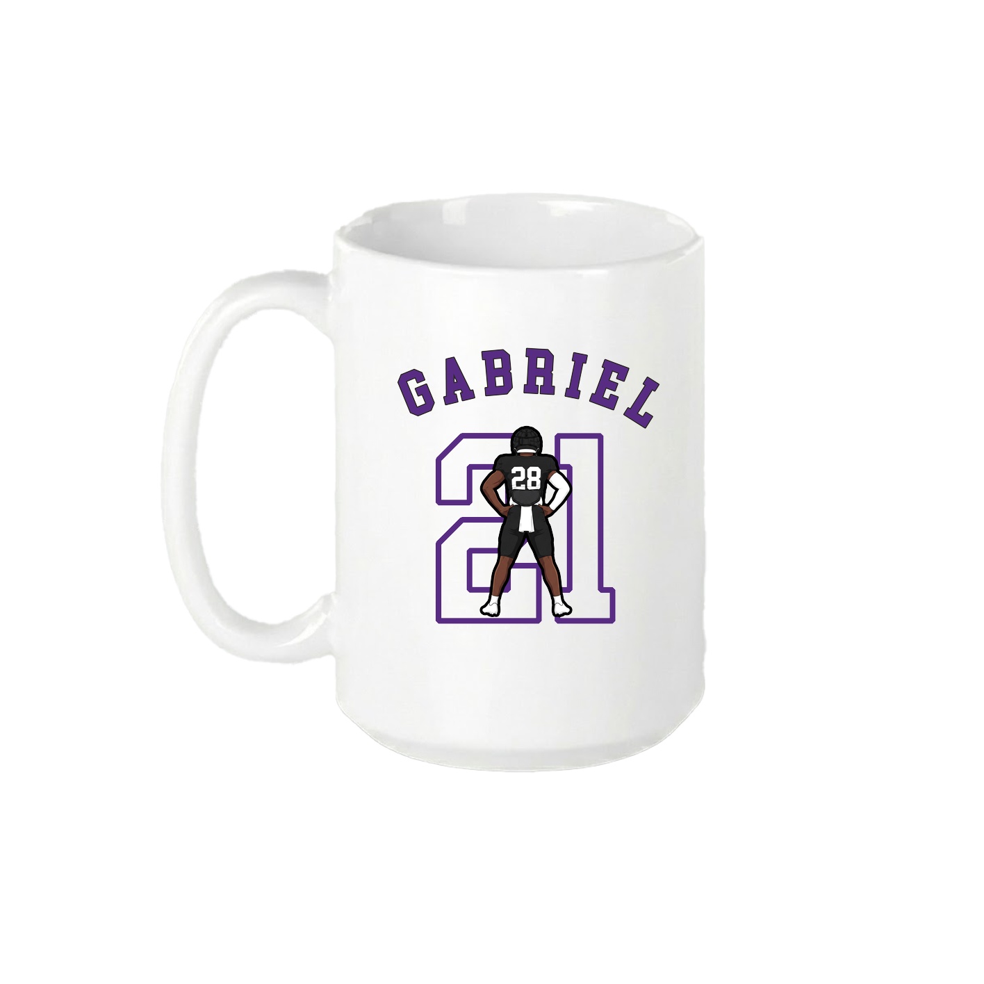 15oz Coffee Mug — Shirsey Arch in White