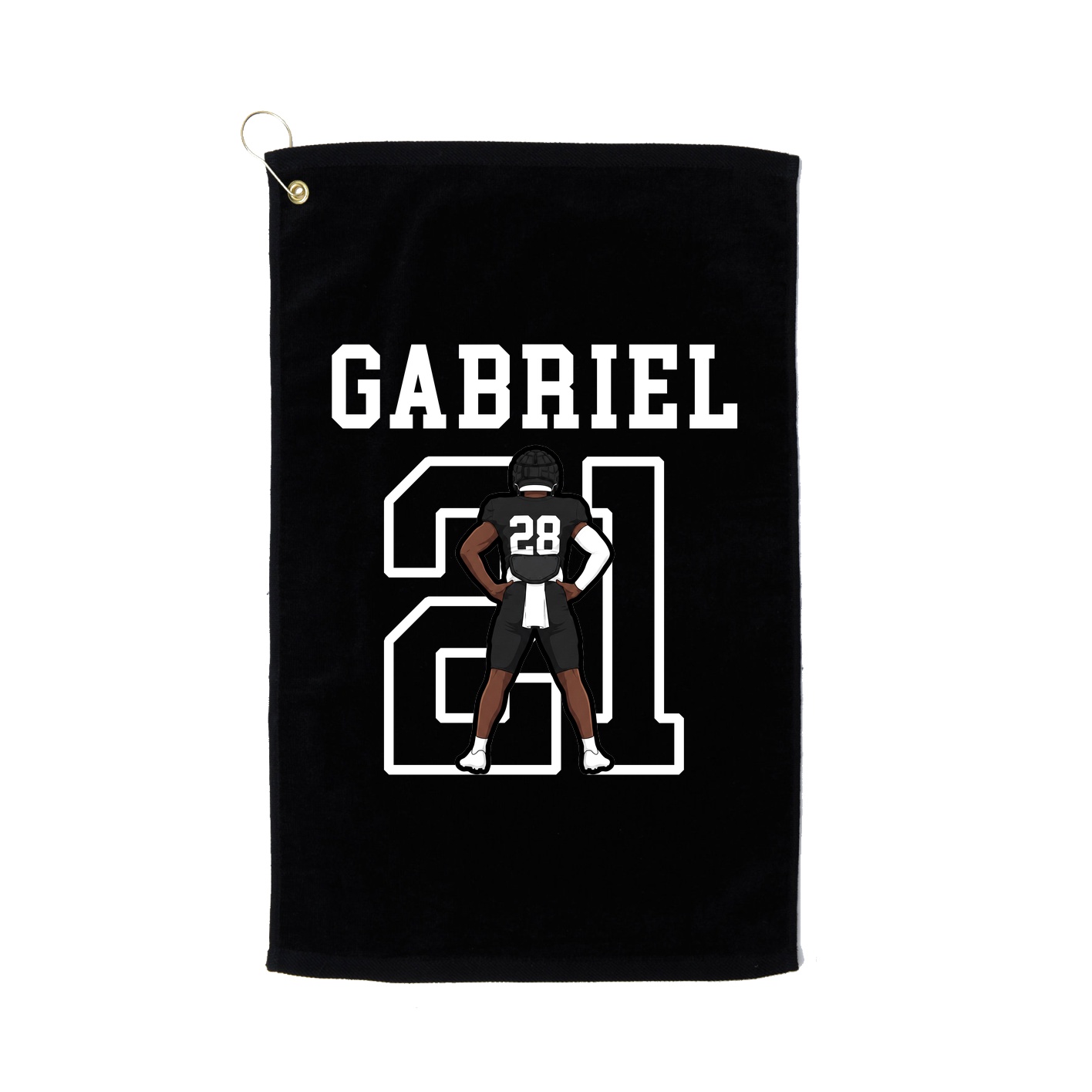 Golf Towel — Shirsey in Black