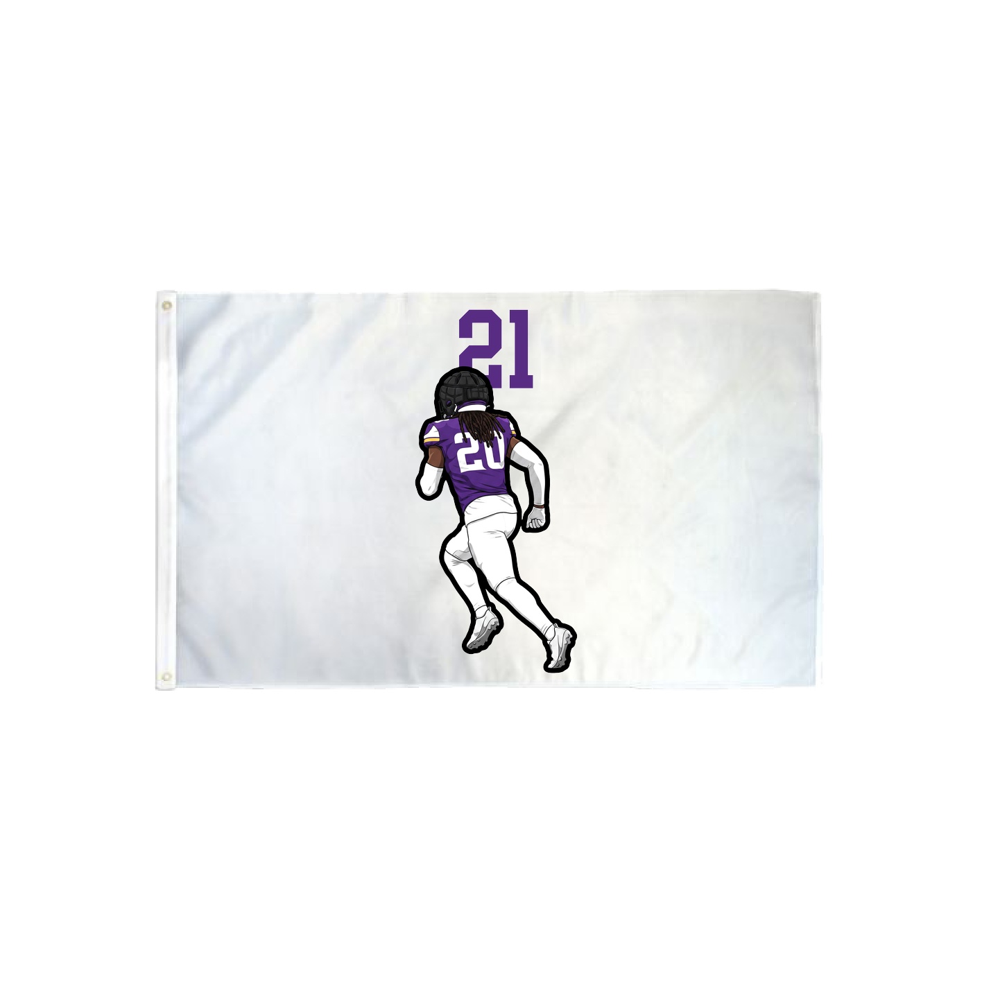 3x5 Flag — Number Top in Classic