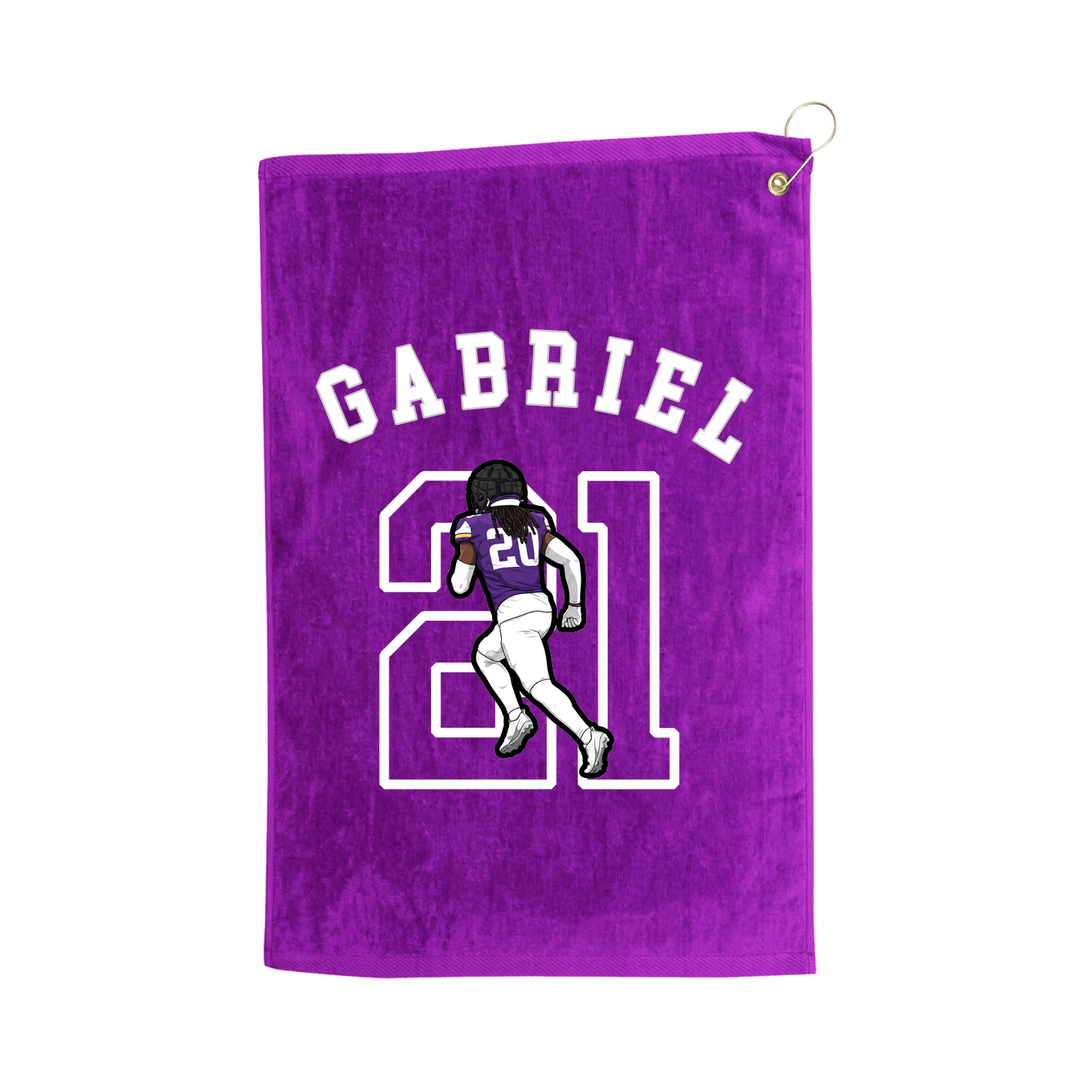 Golf Towel — Shirsey Arch in Purple