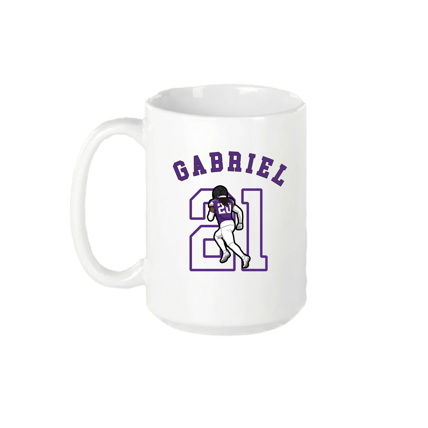 15oz Coffee Mug — Shirsey Arch in White