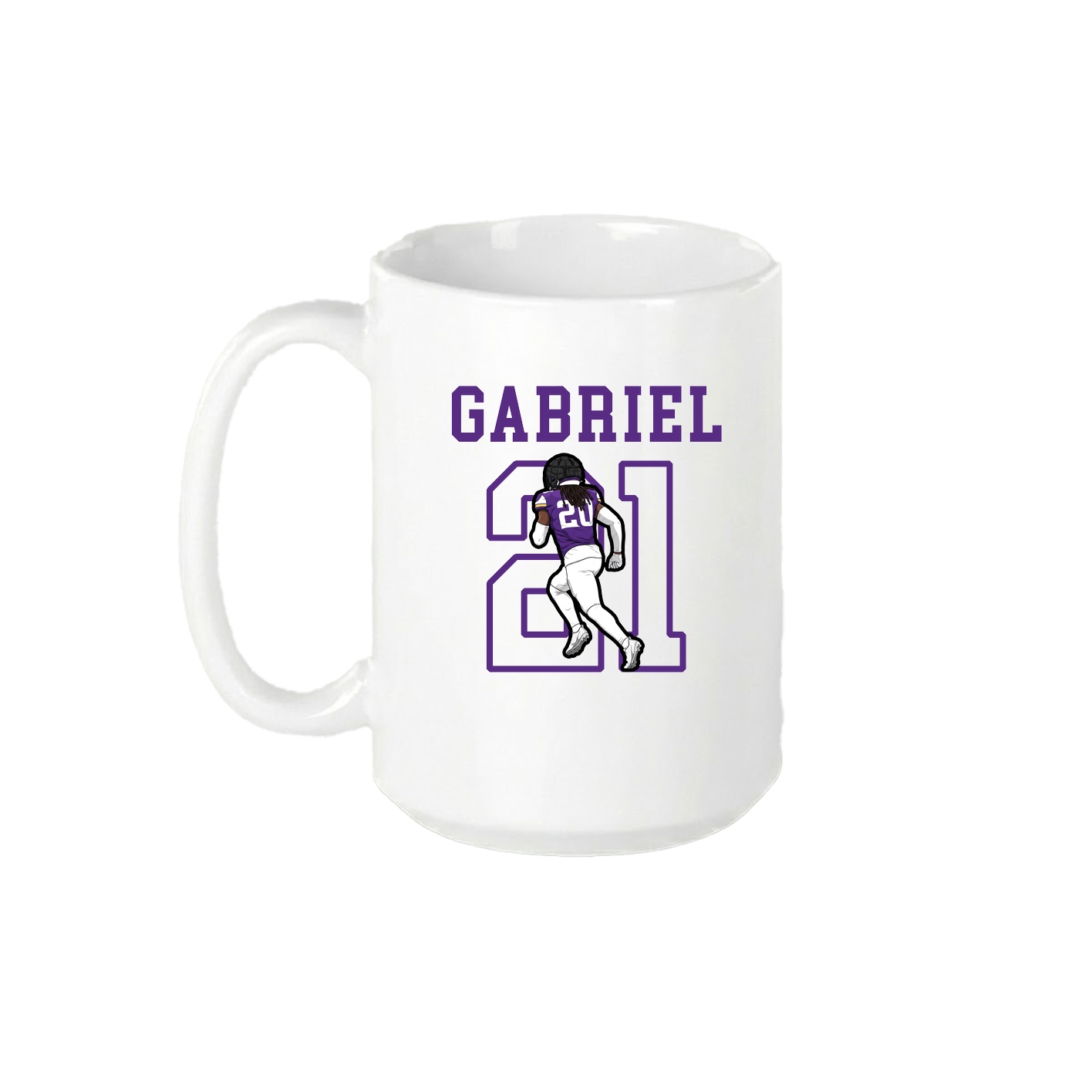 15oz Coffee Mug — Shirsey in White
