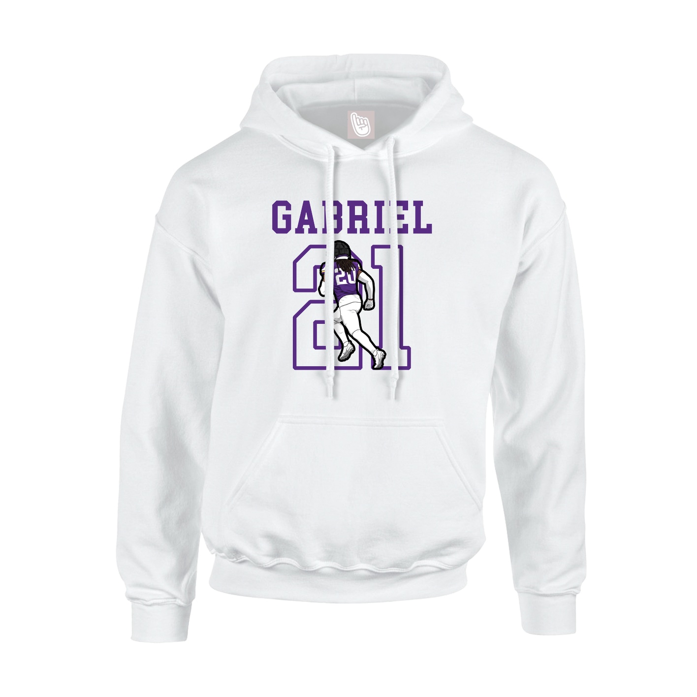 Youth Hoodie — Shirsey in White