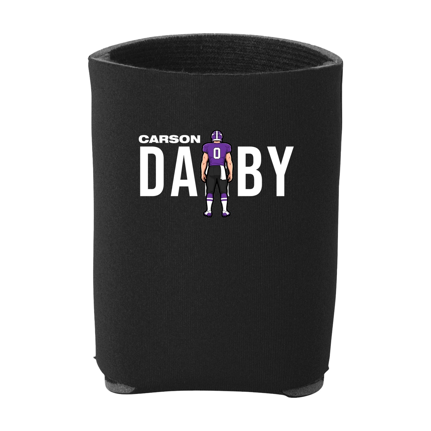 Can Holder — Player Name in Black