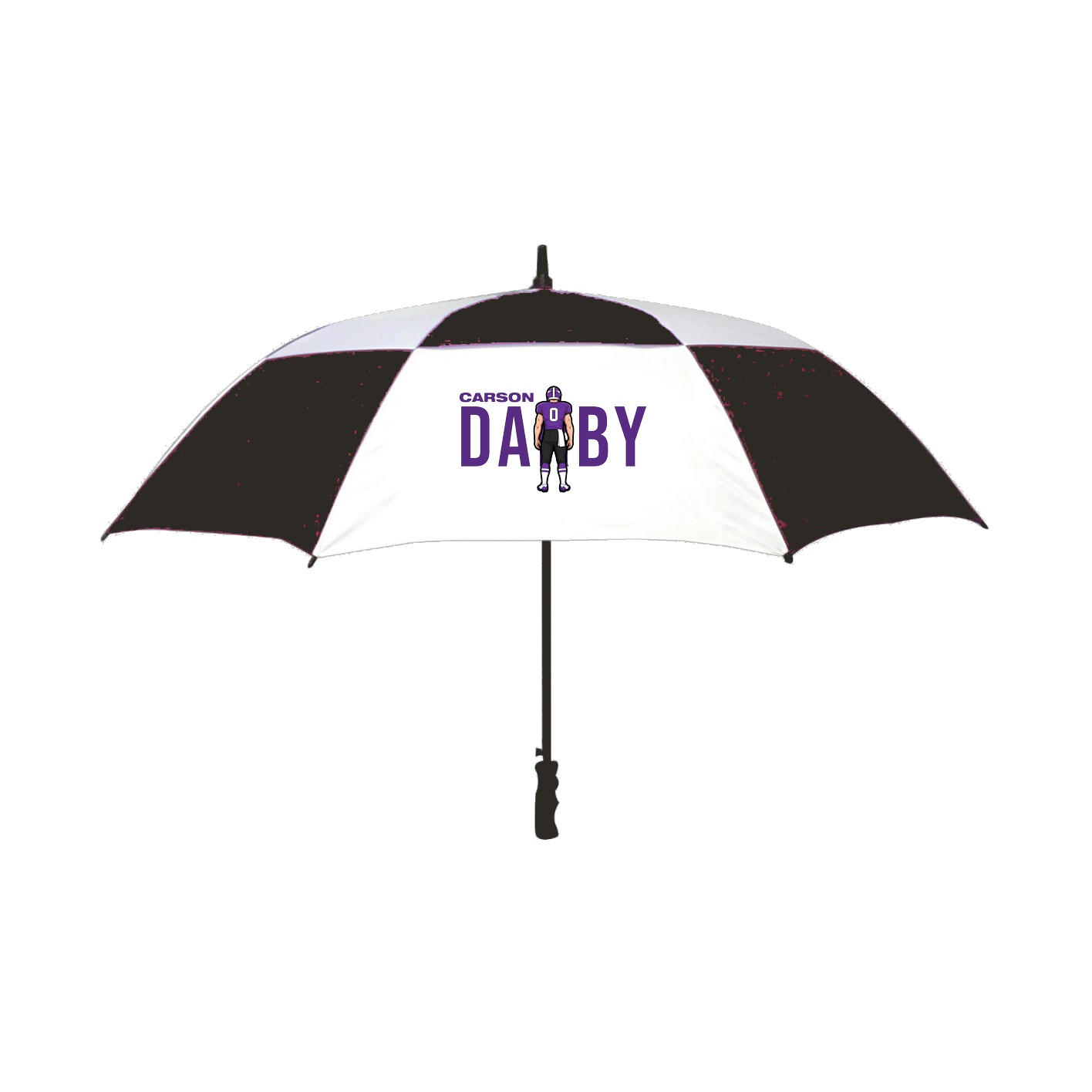 Golf Umbrella — Player Name in Black