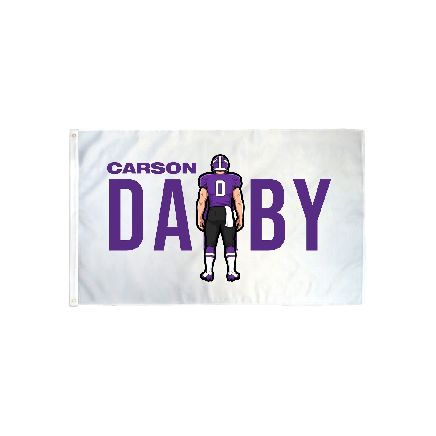 3x5 Flag — Player Name in Classic