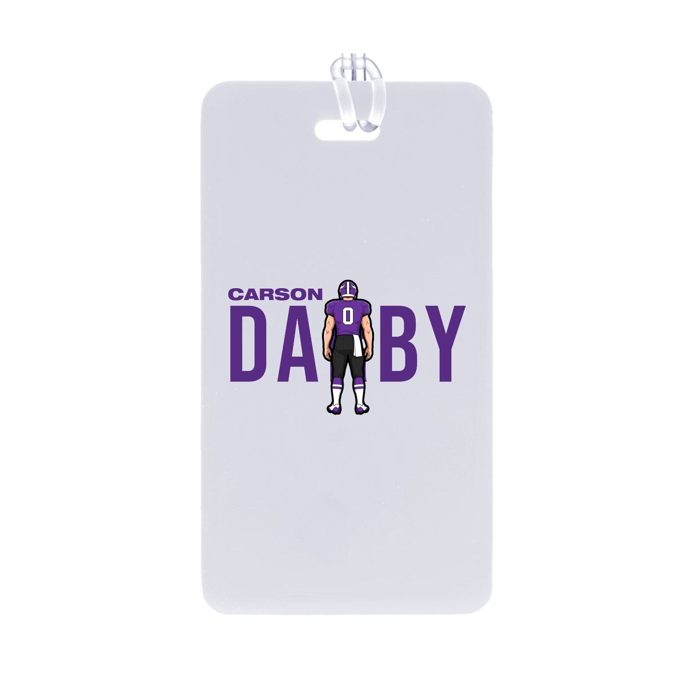 Bag Tag — Player Name in Classic