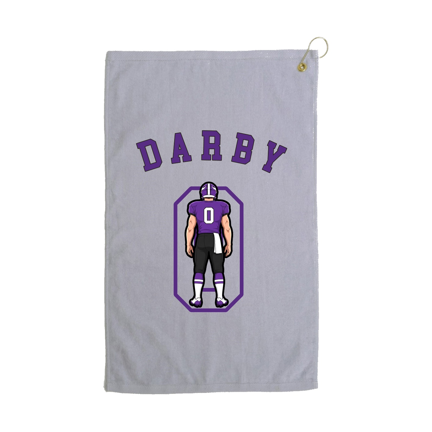 Golf Towel — Shirsey Arch in Grey