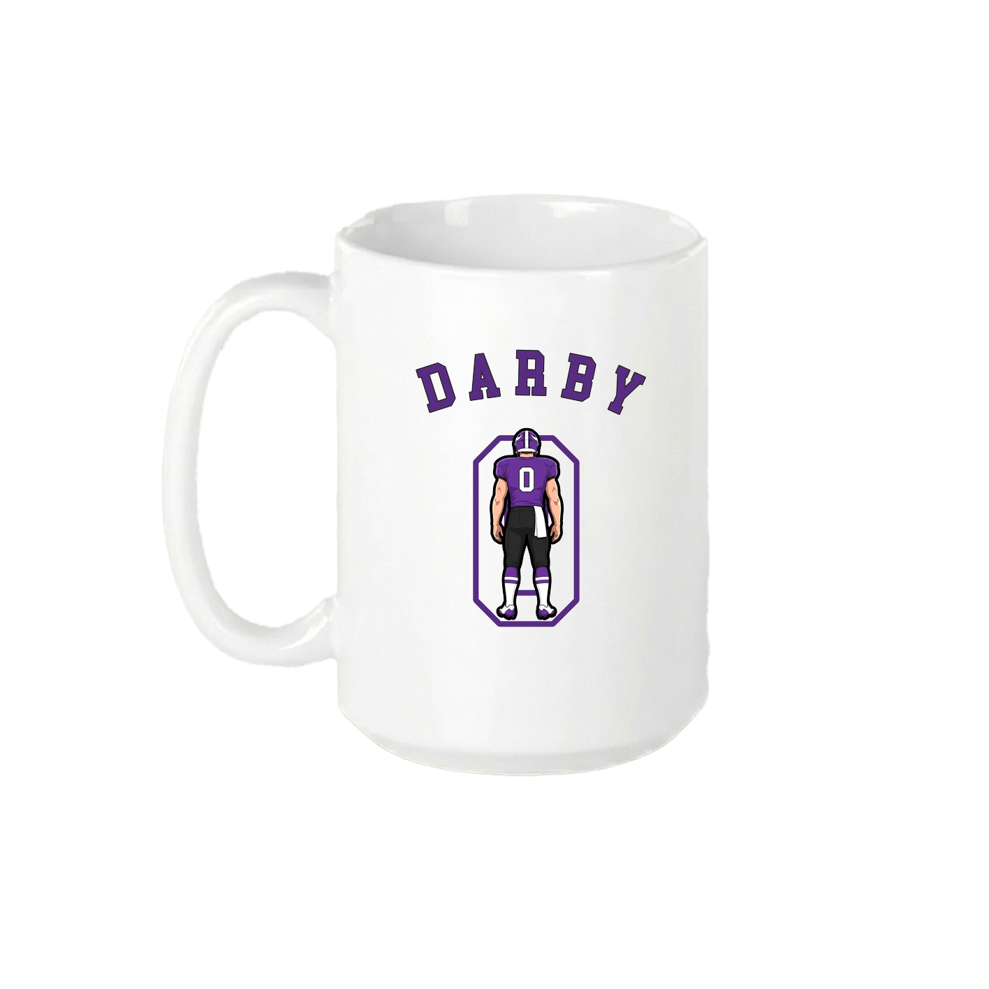 15oz Coffee Mug — Shirsey Arch in White