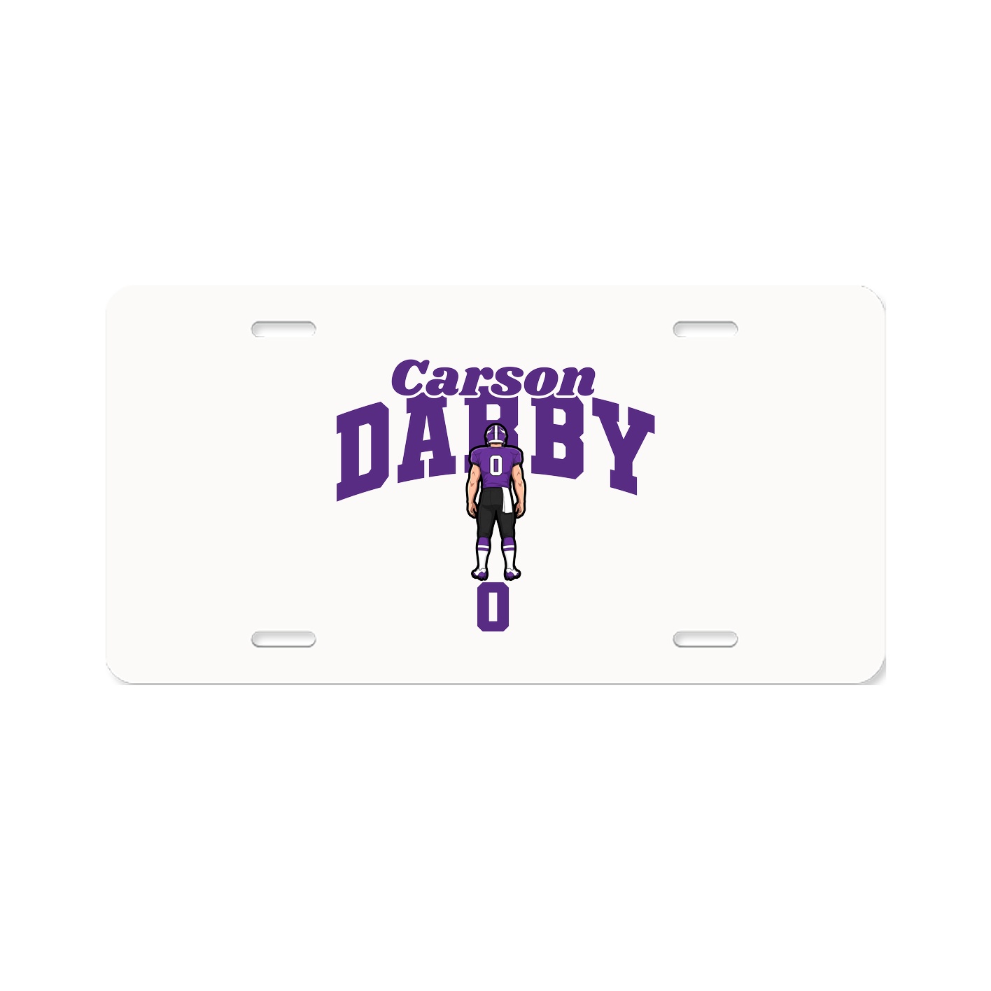 License Plate — Signature Arch in Classic