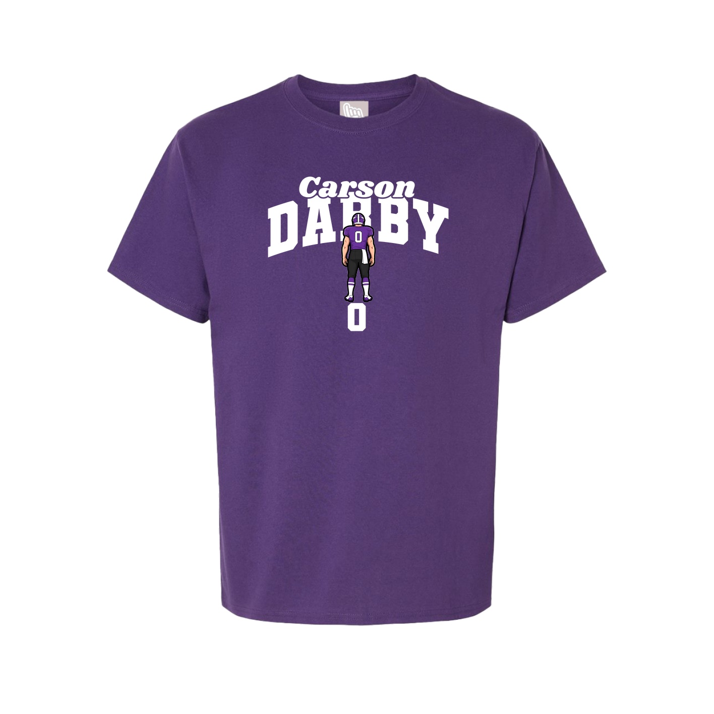 Tee — Signature Arch in Purple
