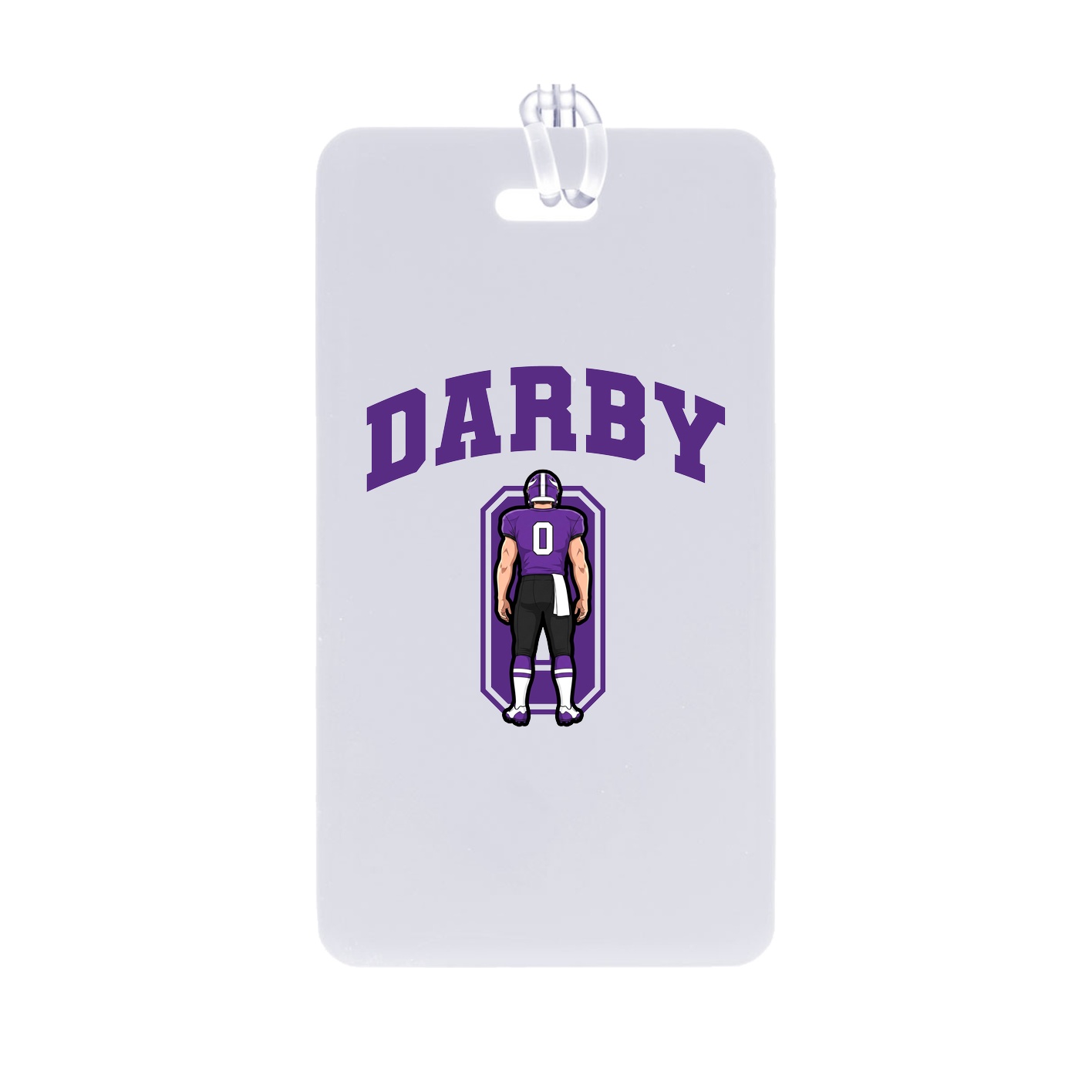 Bag Tag — Number in Classic