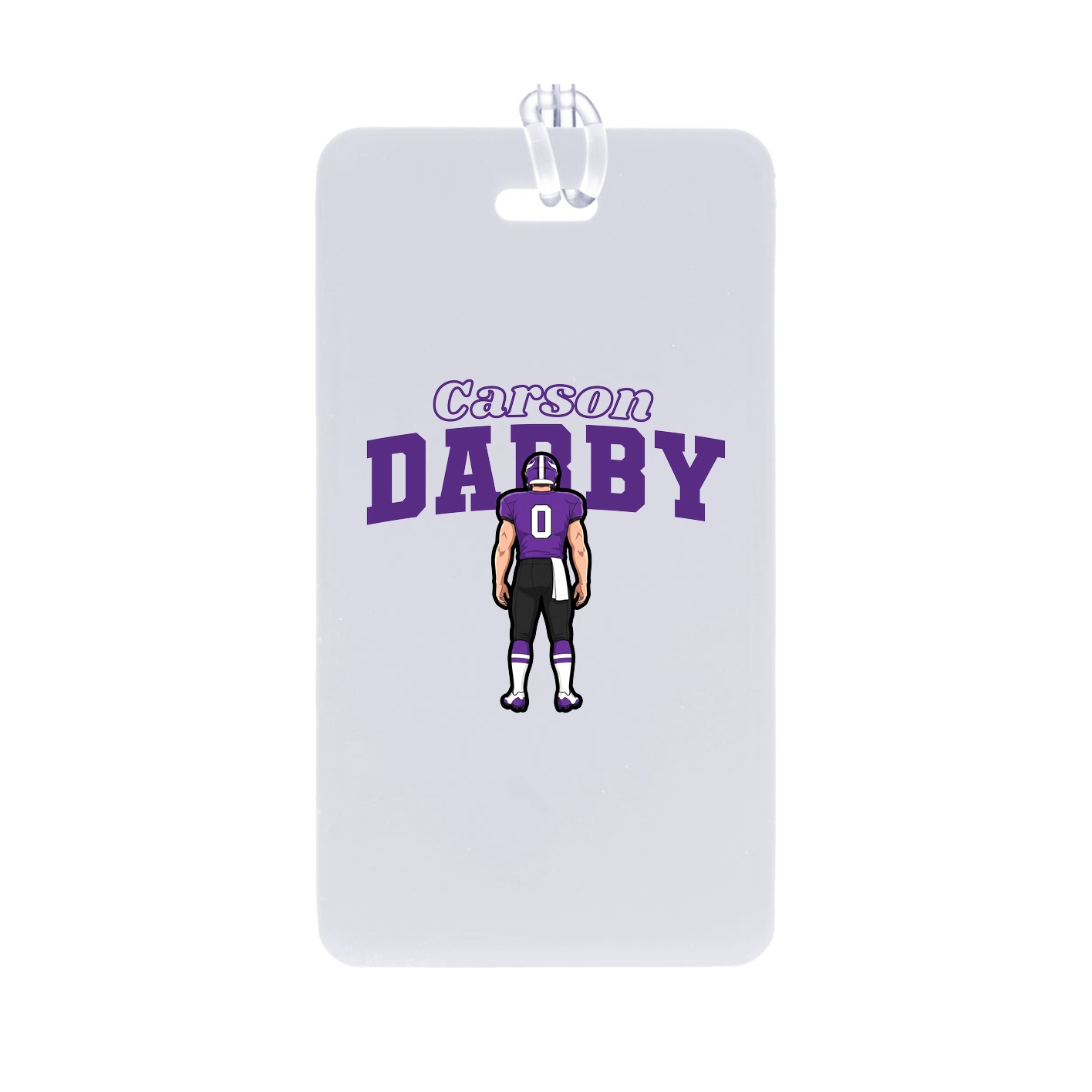 Bag Tag — Name Arch in Classic