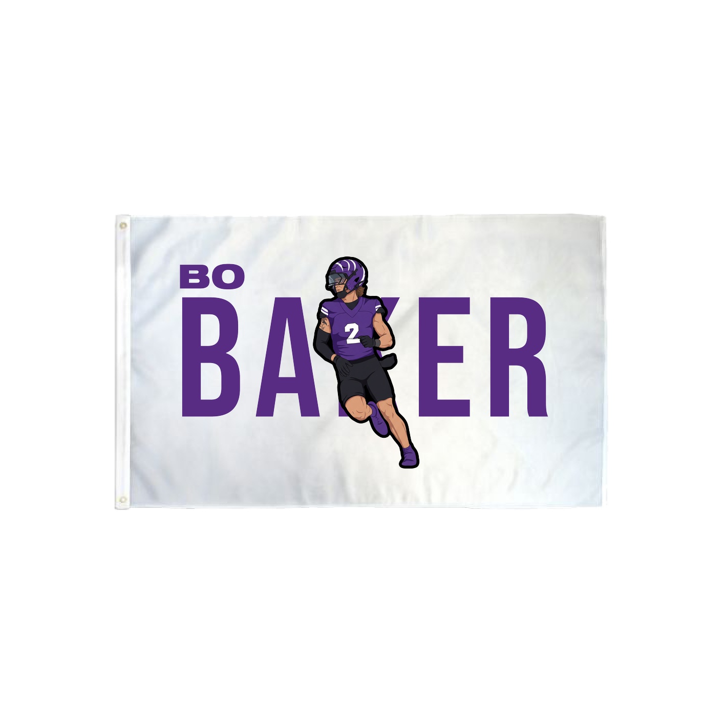3x5 Flag — Player Name in Classic