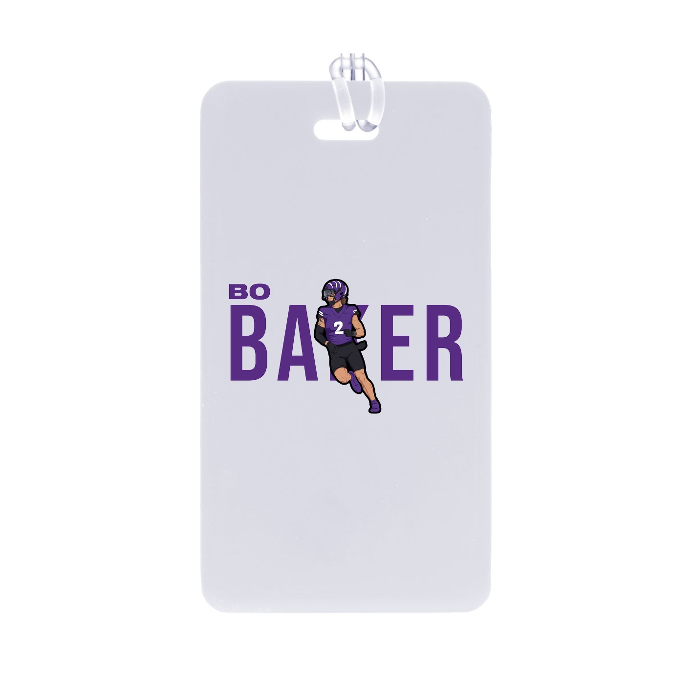 Bag Tag — Player Name in Classic