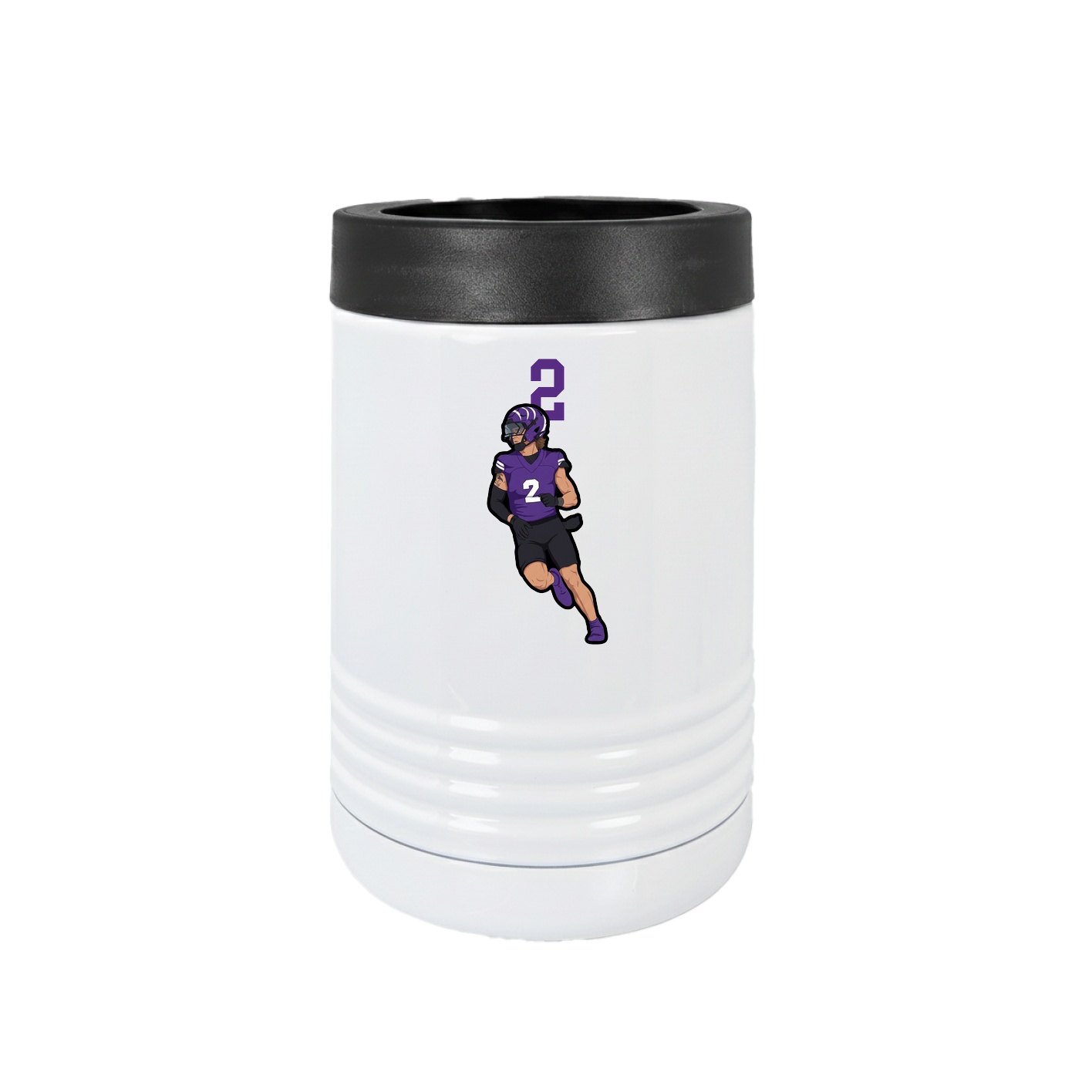 Beverage Holder — Number Top in White
