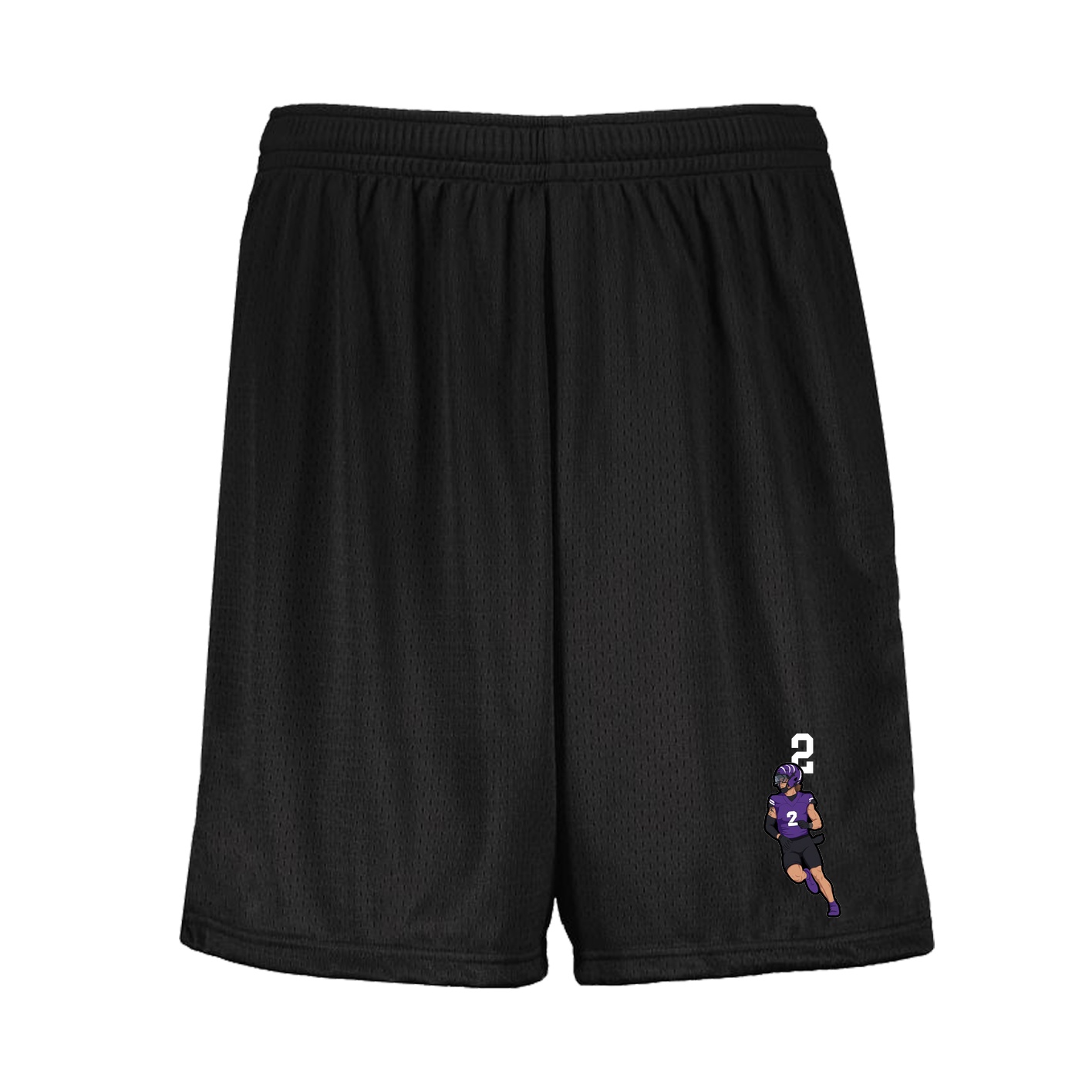 Shorts — Number Top in Black