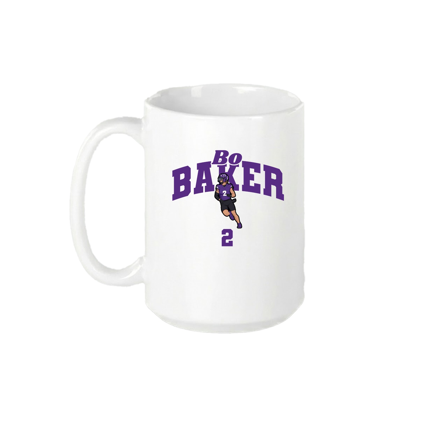 15oz Coffee Mug — Signature Arch in White