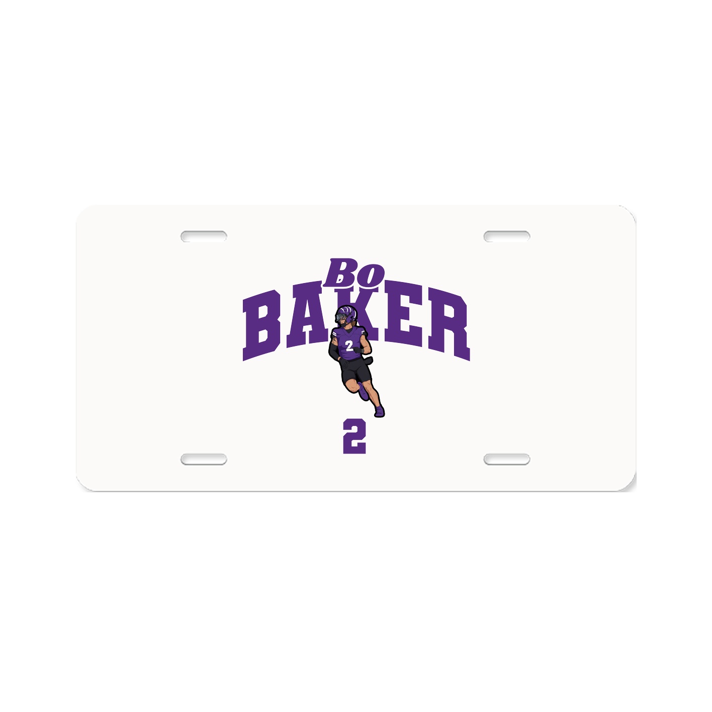 License Plate — Signature Arch in Classic