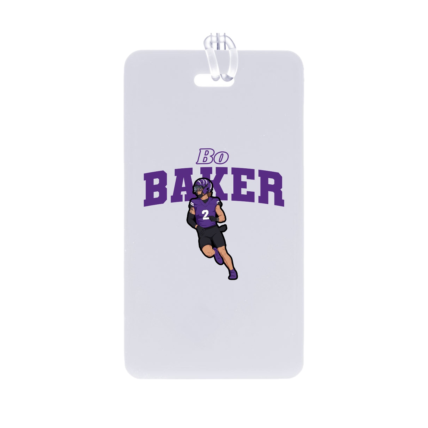 Bag Tag — Name Arch in Classic