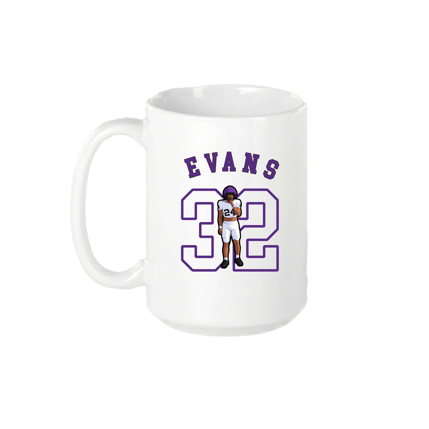 15oz Coffee Mug — Shirsey Arch in White