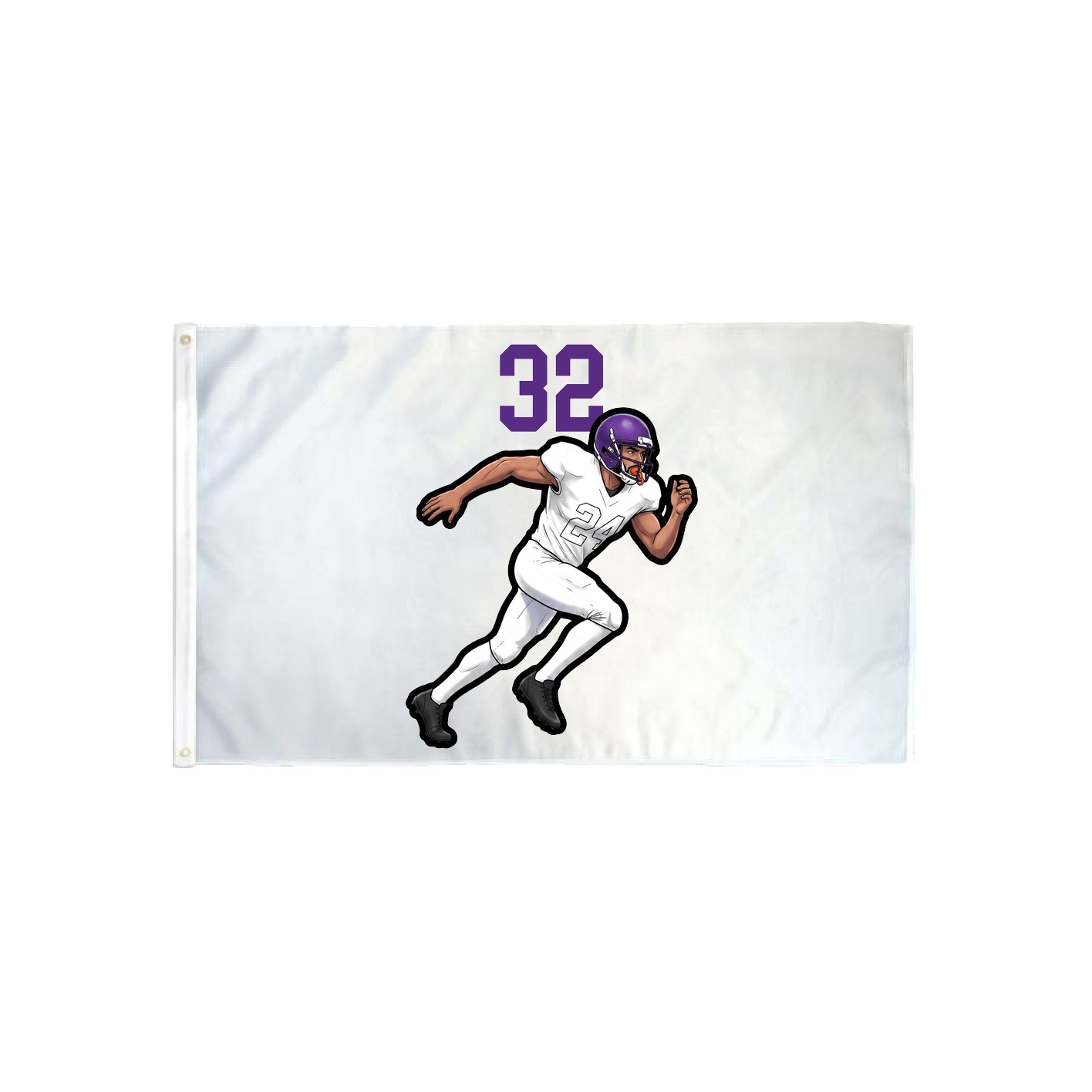 3x5 Flag — Number Top in Classic