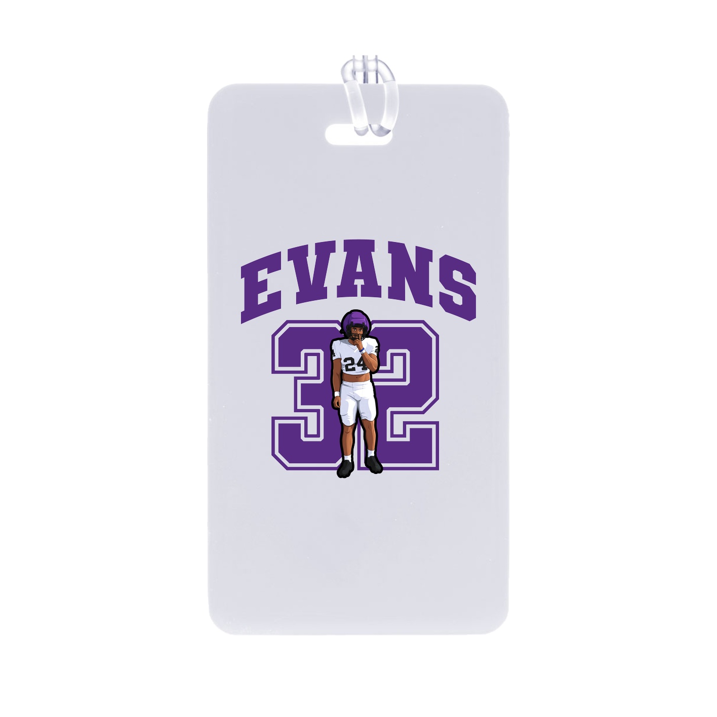 Bag Tag — Number in Classic