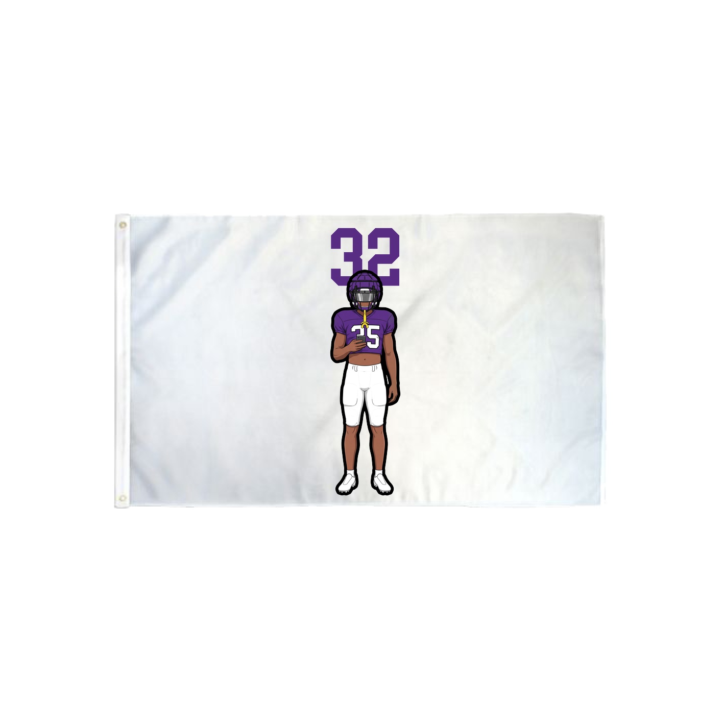3x5 Flag — Number Top in Classic