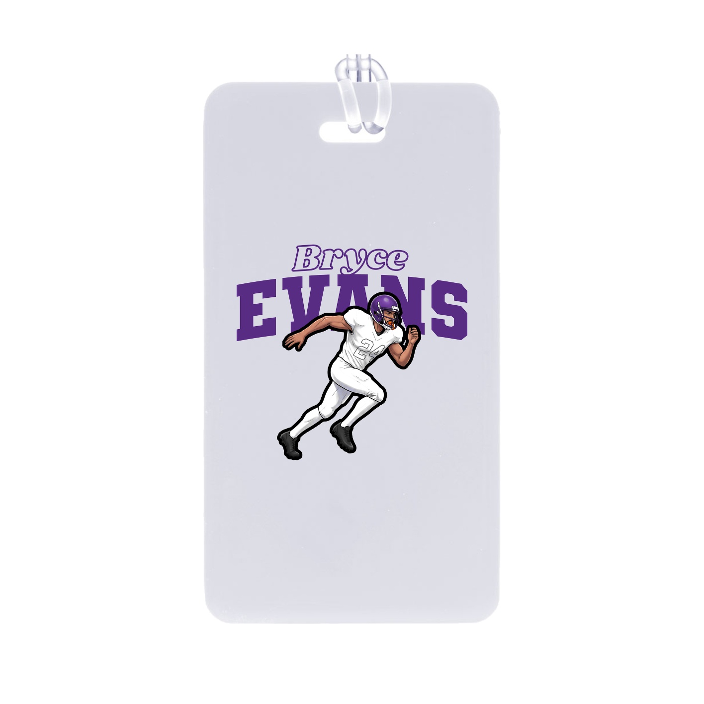 Bag Tag — Name Arch in Classic