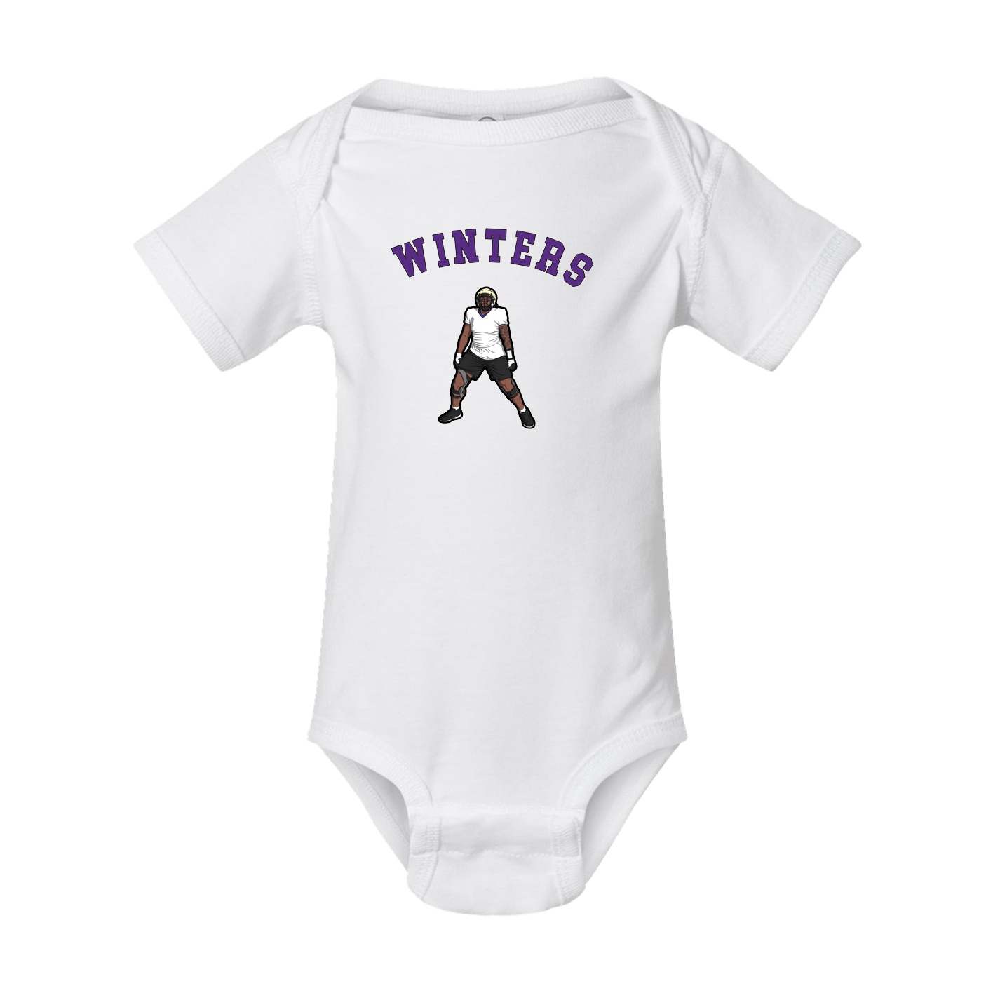 Baby Onesie — Shirsey Arch in White