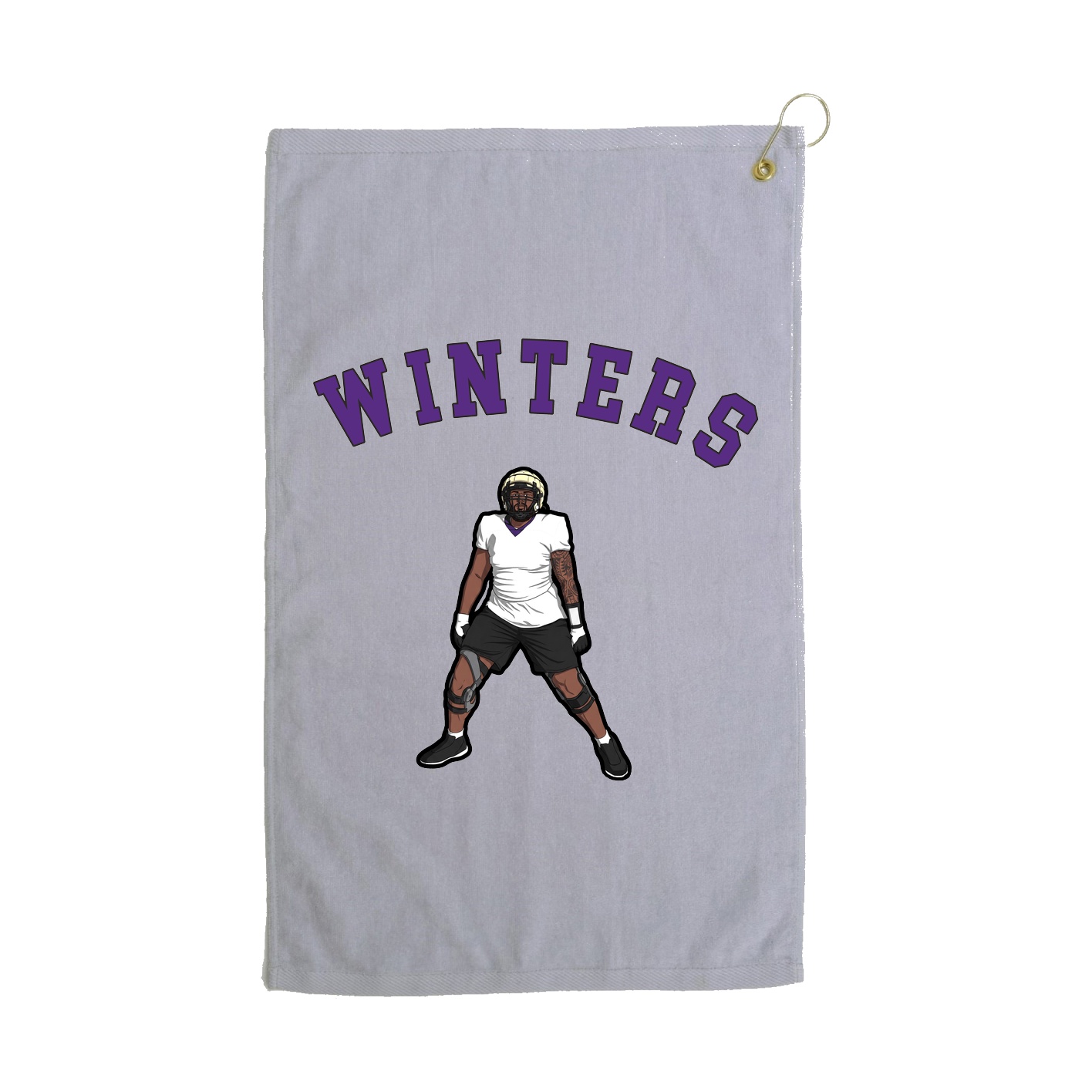 Golf Towel — Shirsey Arch in Grey