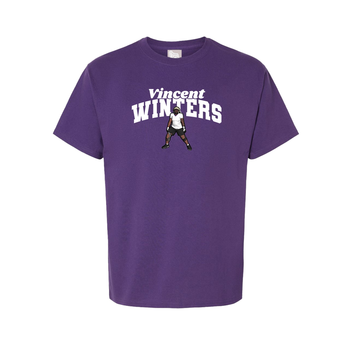 Tee — Signature Arch in Purple