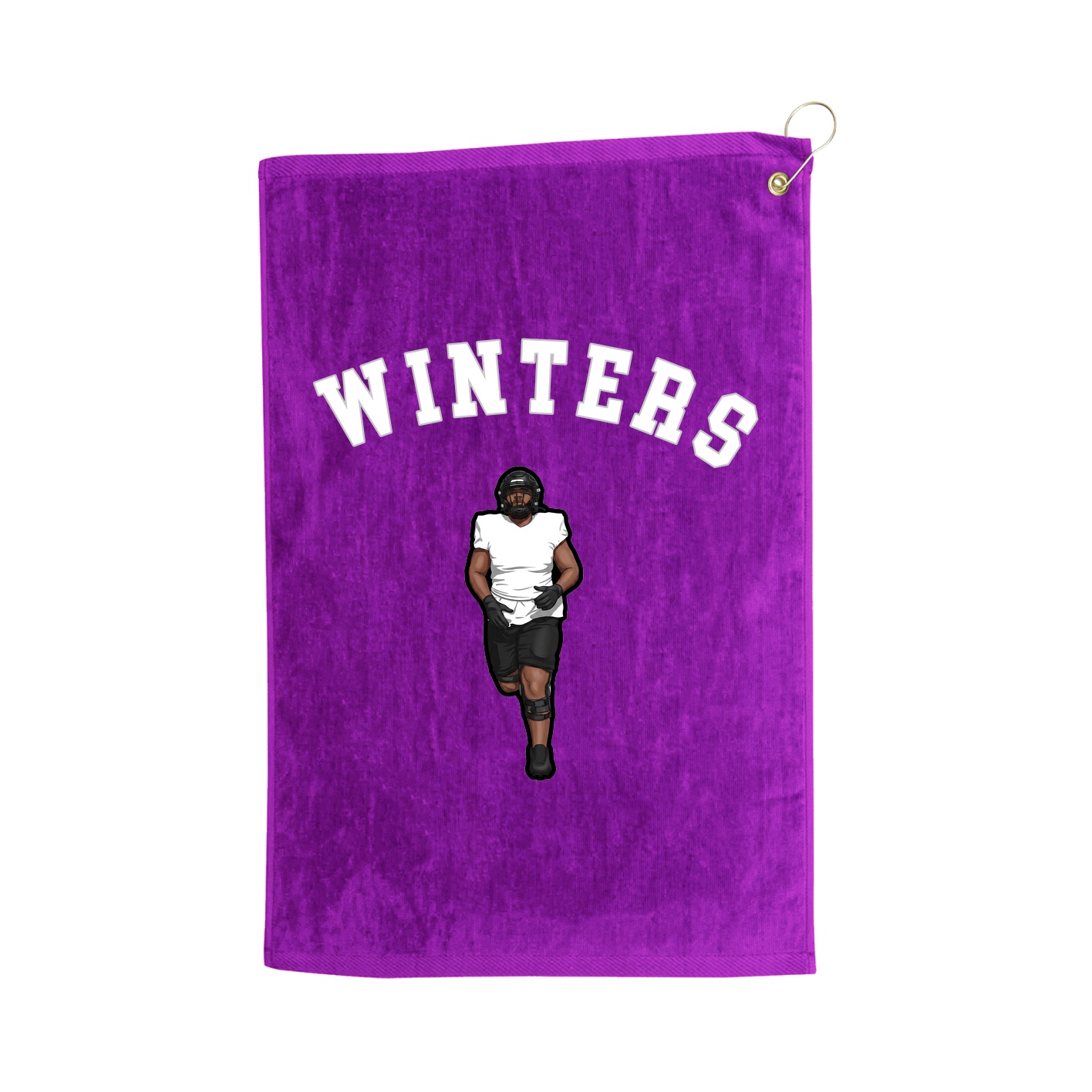Golf Towel — Shirsey Arch in Purple