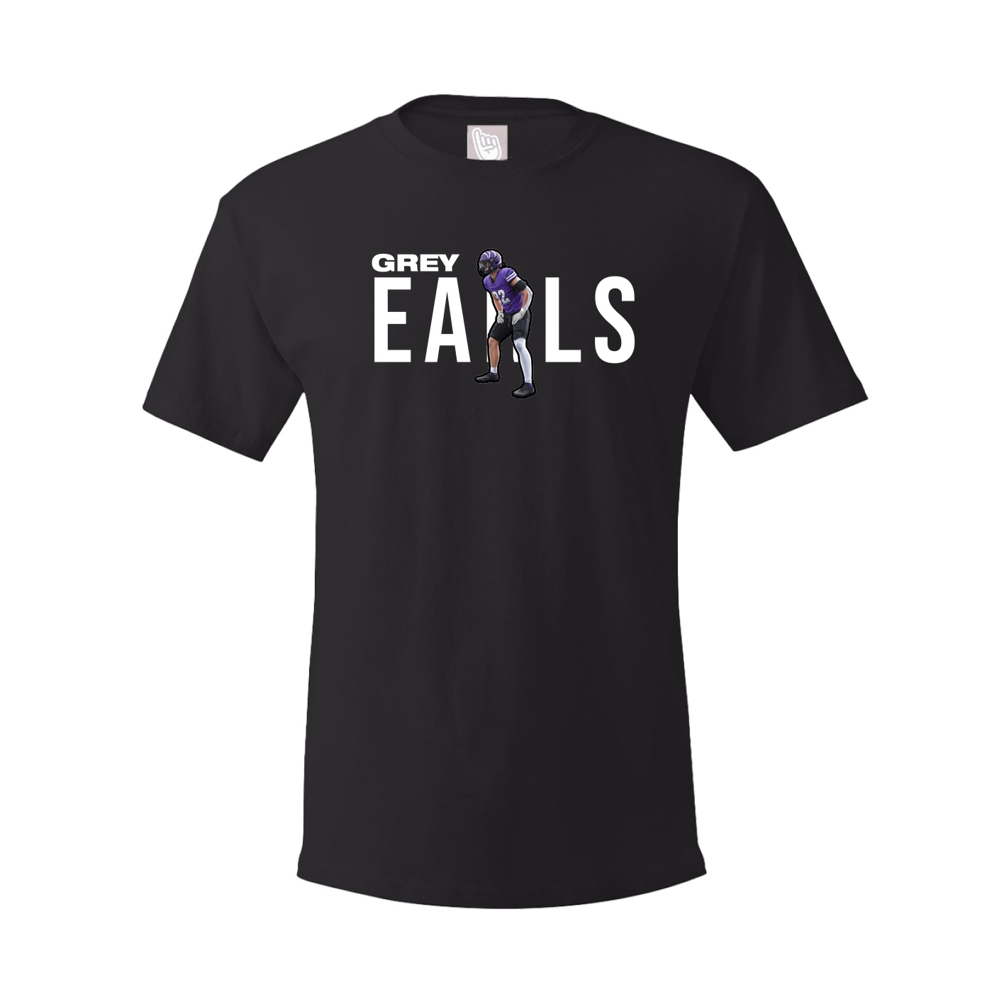 Tee — Player Name in Black
