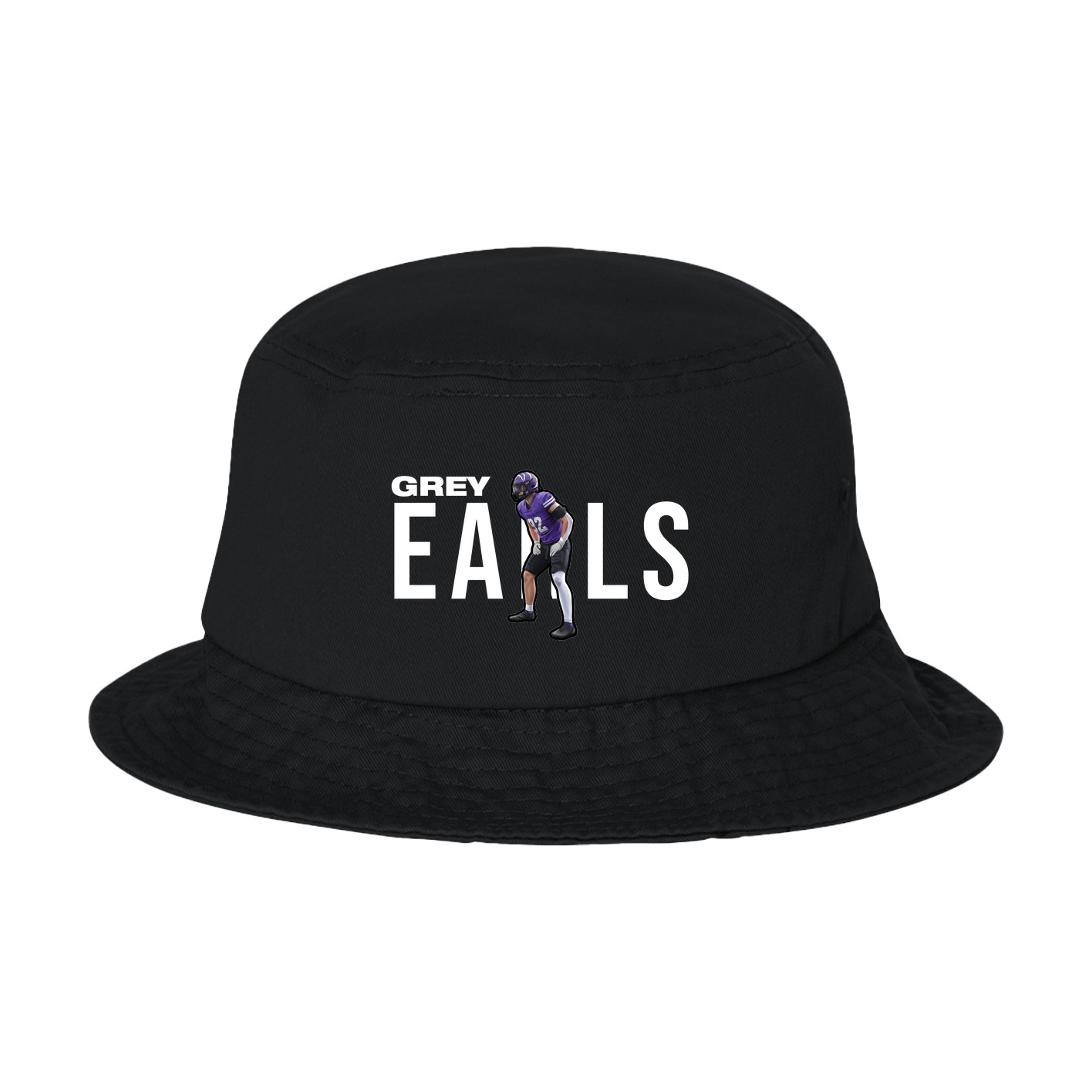 Bucket Cap — Player Name in Black