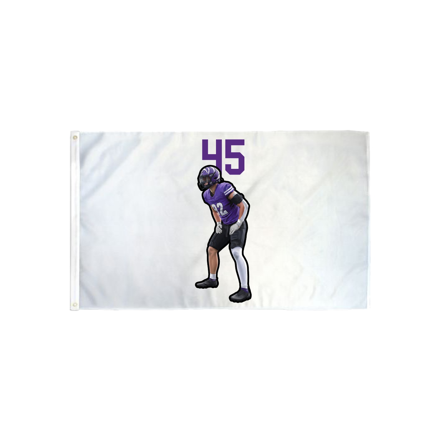 3x5 Flag — Number Top in Classic