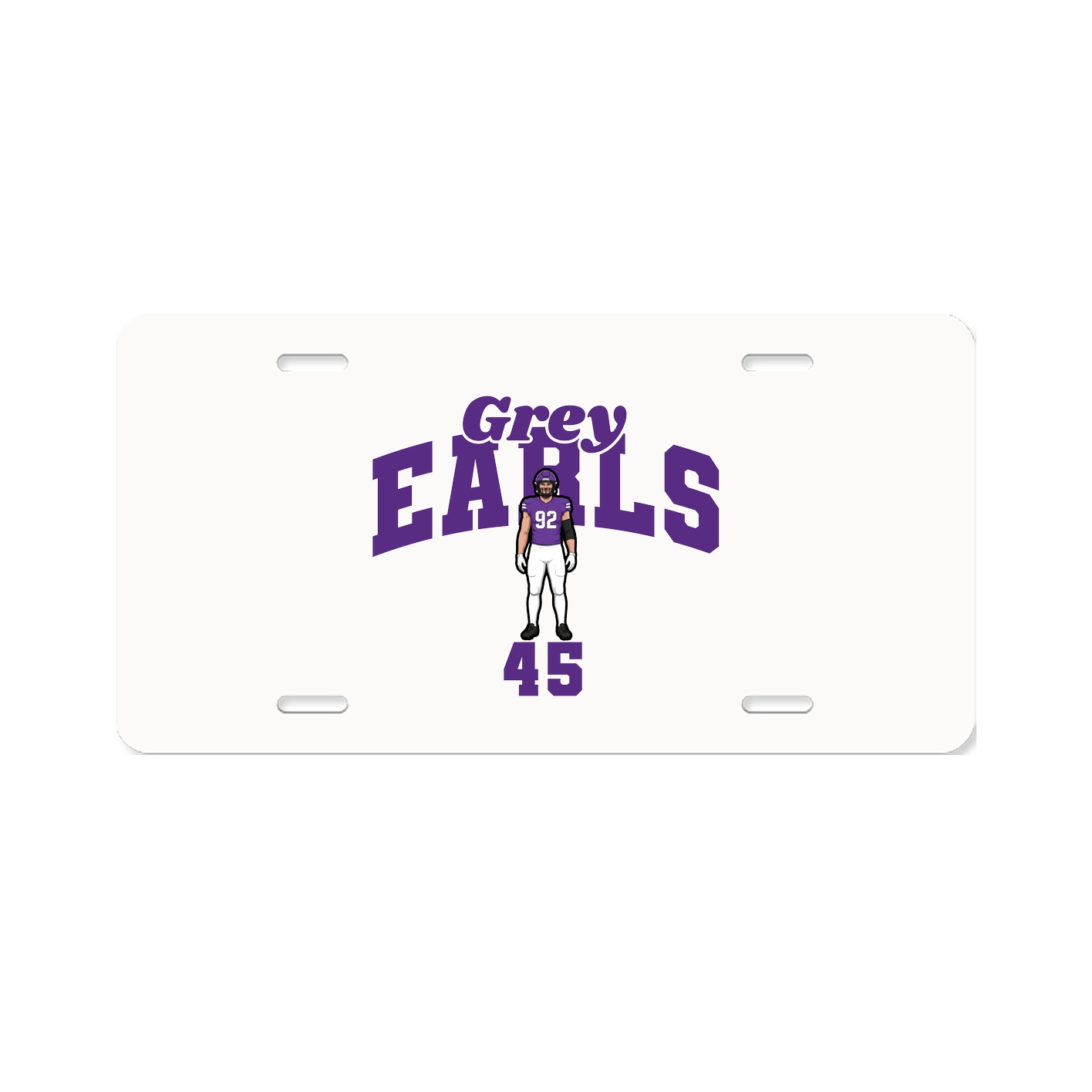 License Plate — Signature Arch in Classic