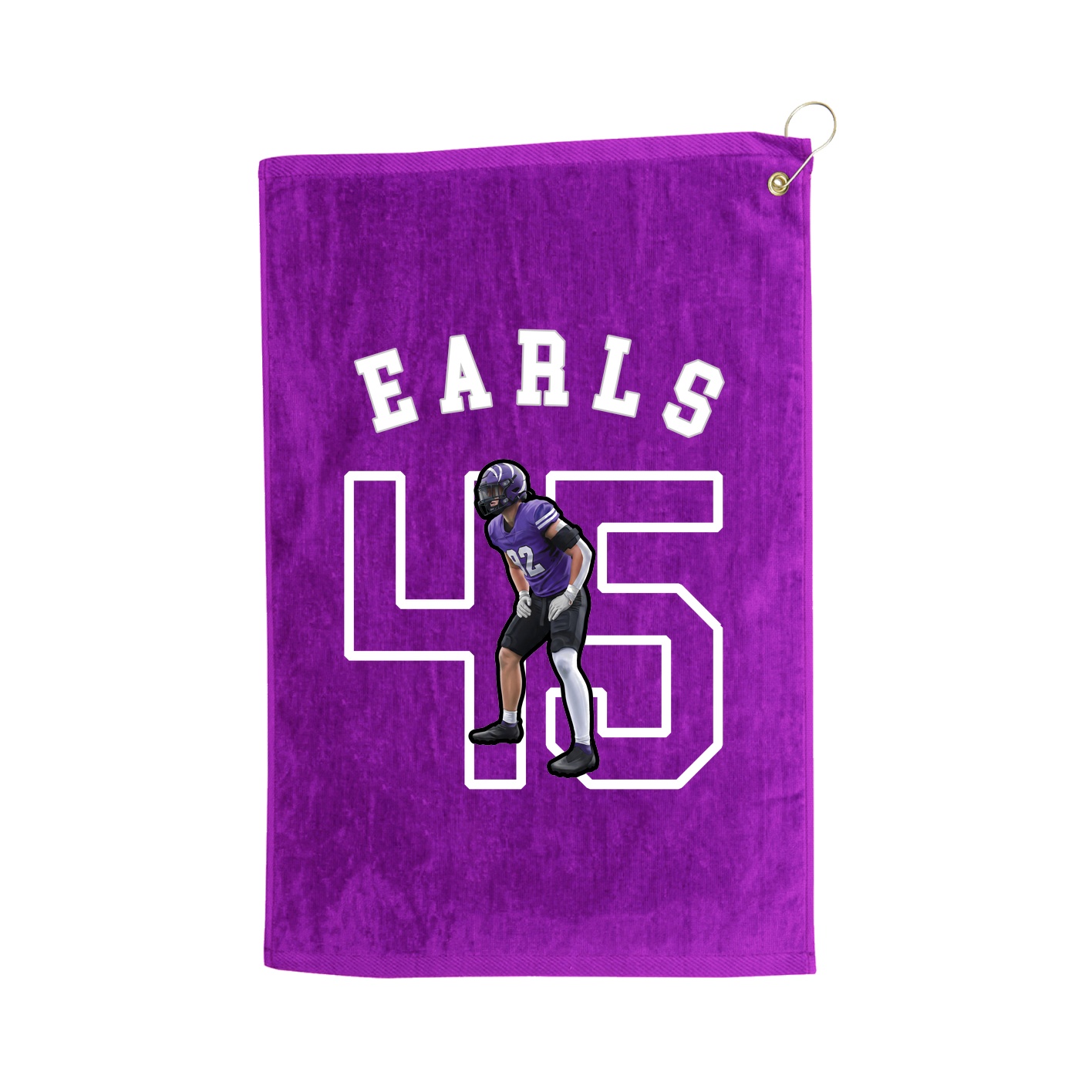Golf Towel — Shirsey Arch in Purple