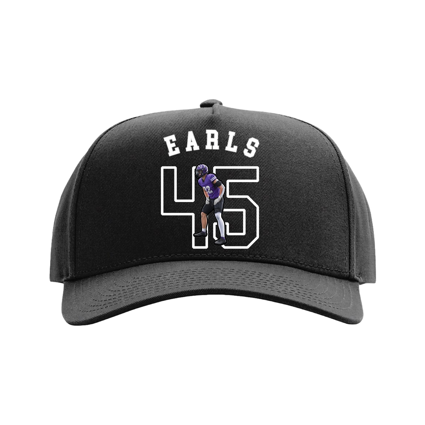 Full Fabric Five-Panel Champ Cap