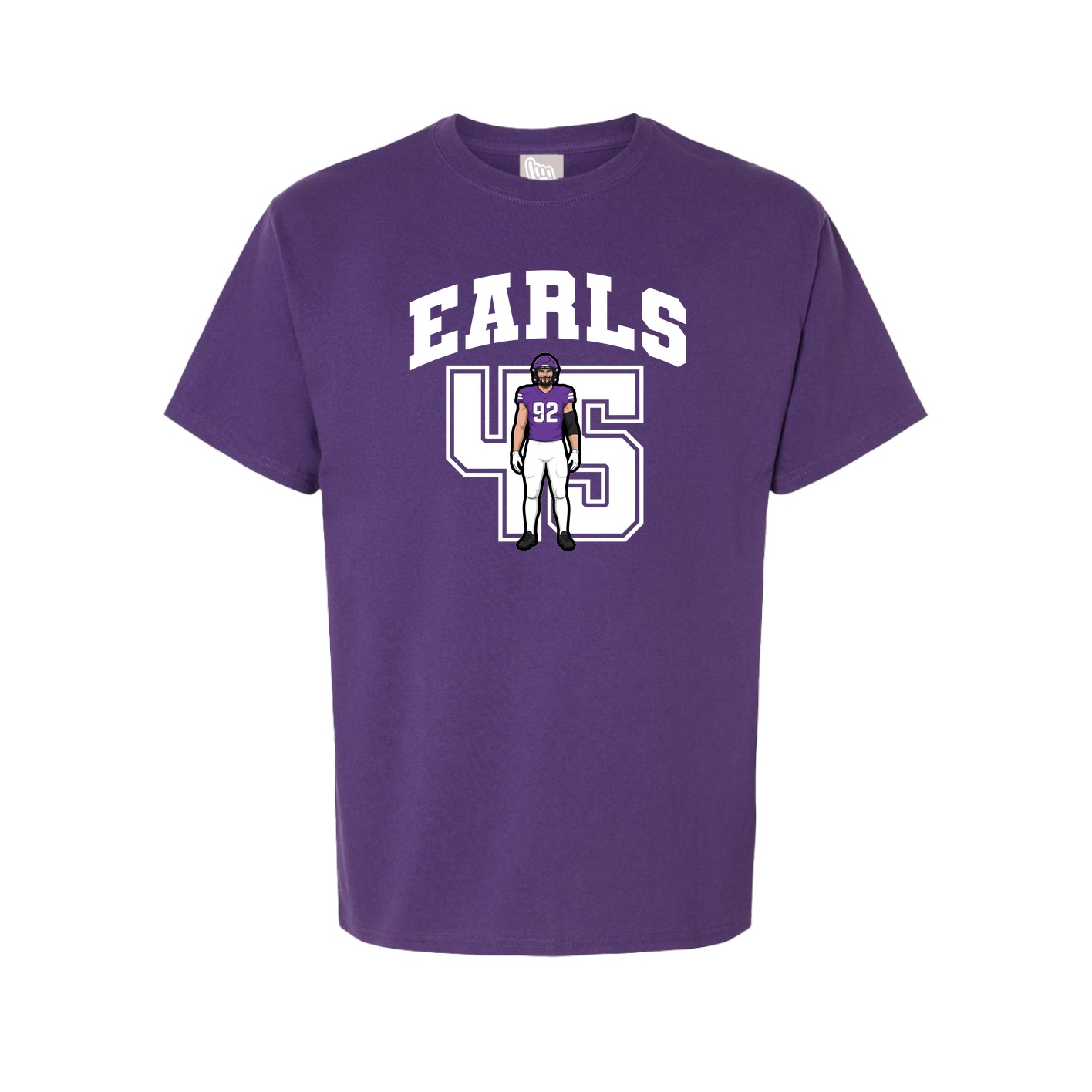 Tee — Number in Purple