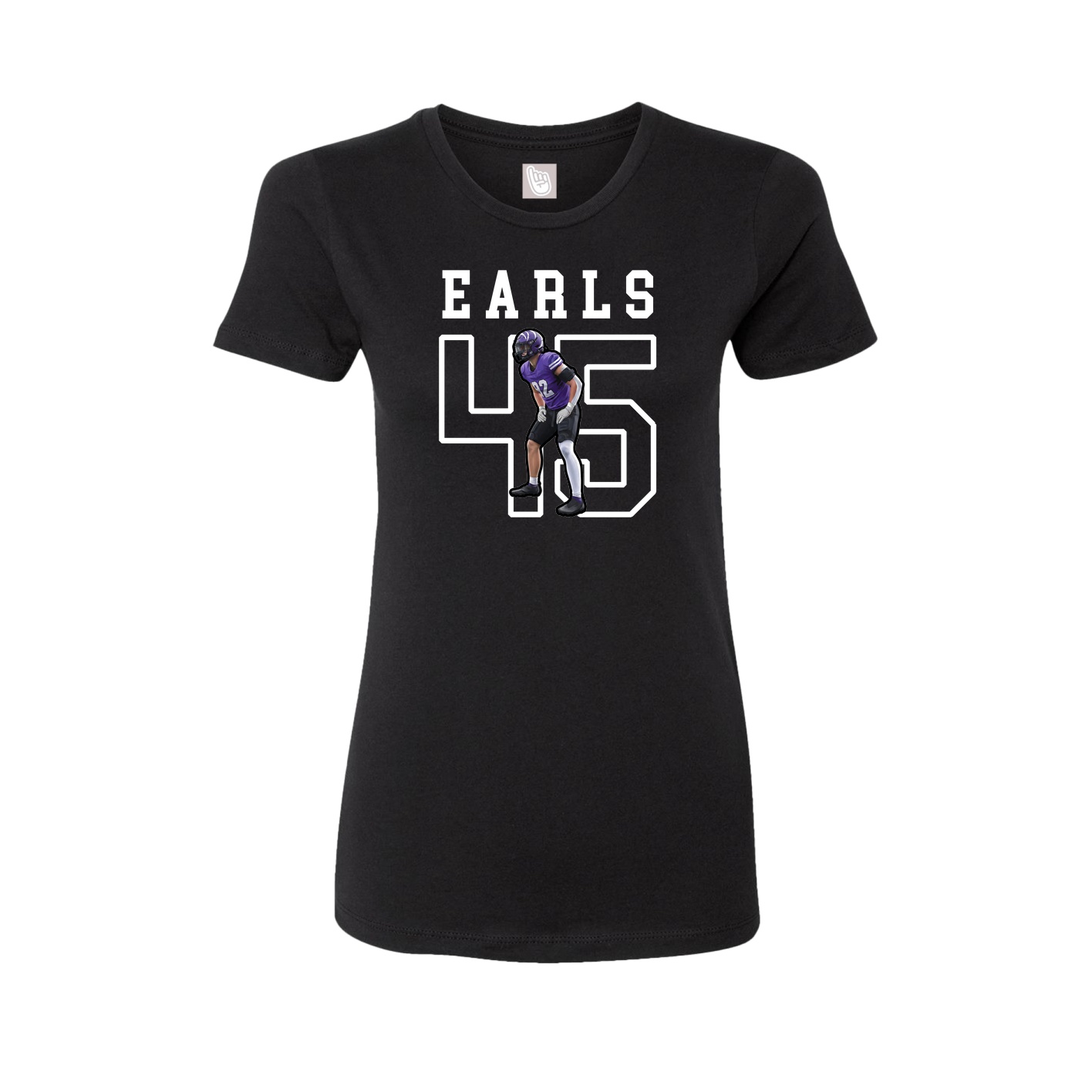 Fitted Women's Tee — Shirsey in Black
