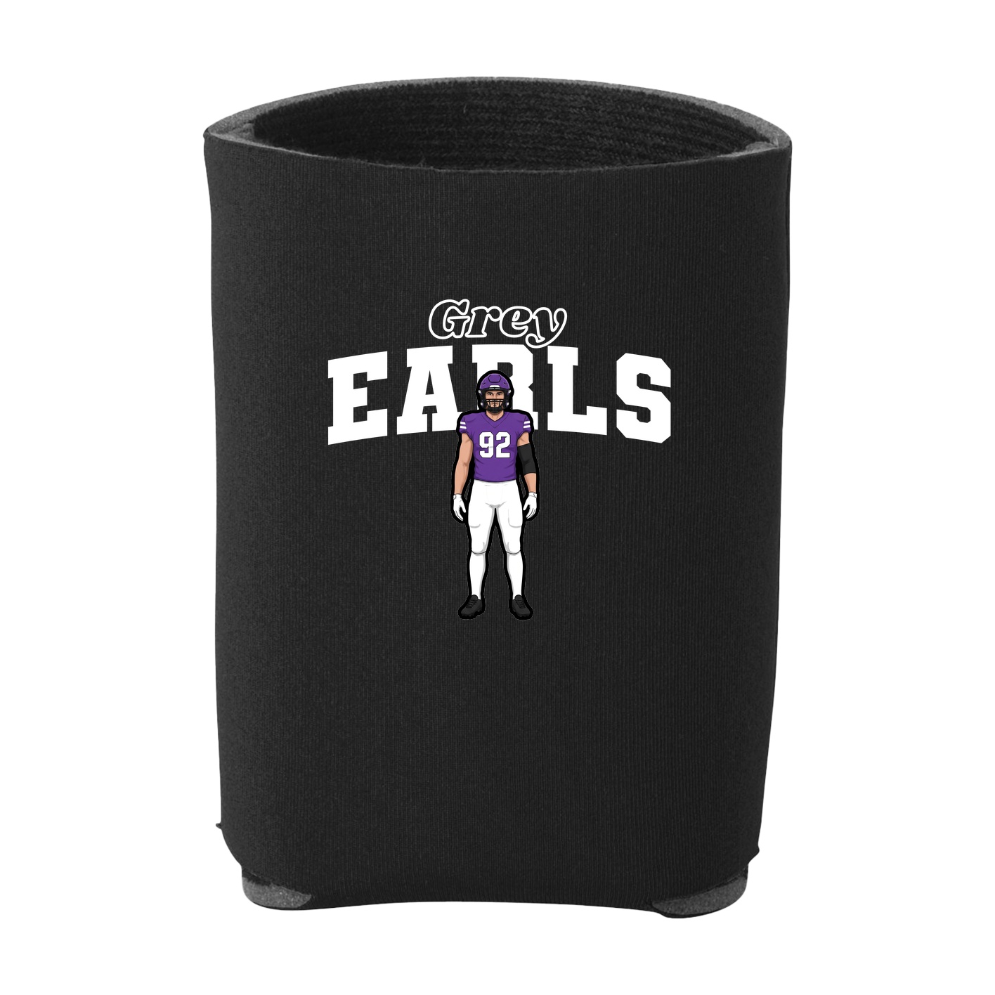 Can Holder — Name Arch in Black