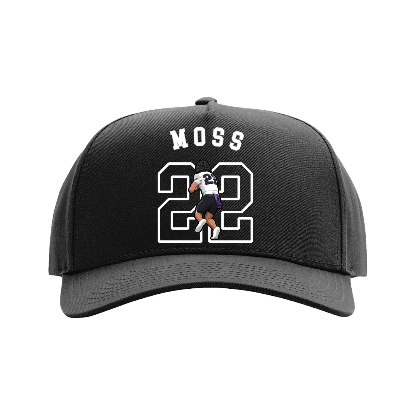 Full Fabric Five-Panel Champ Cap