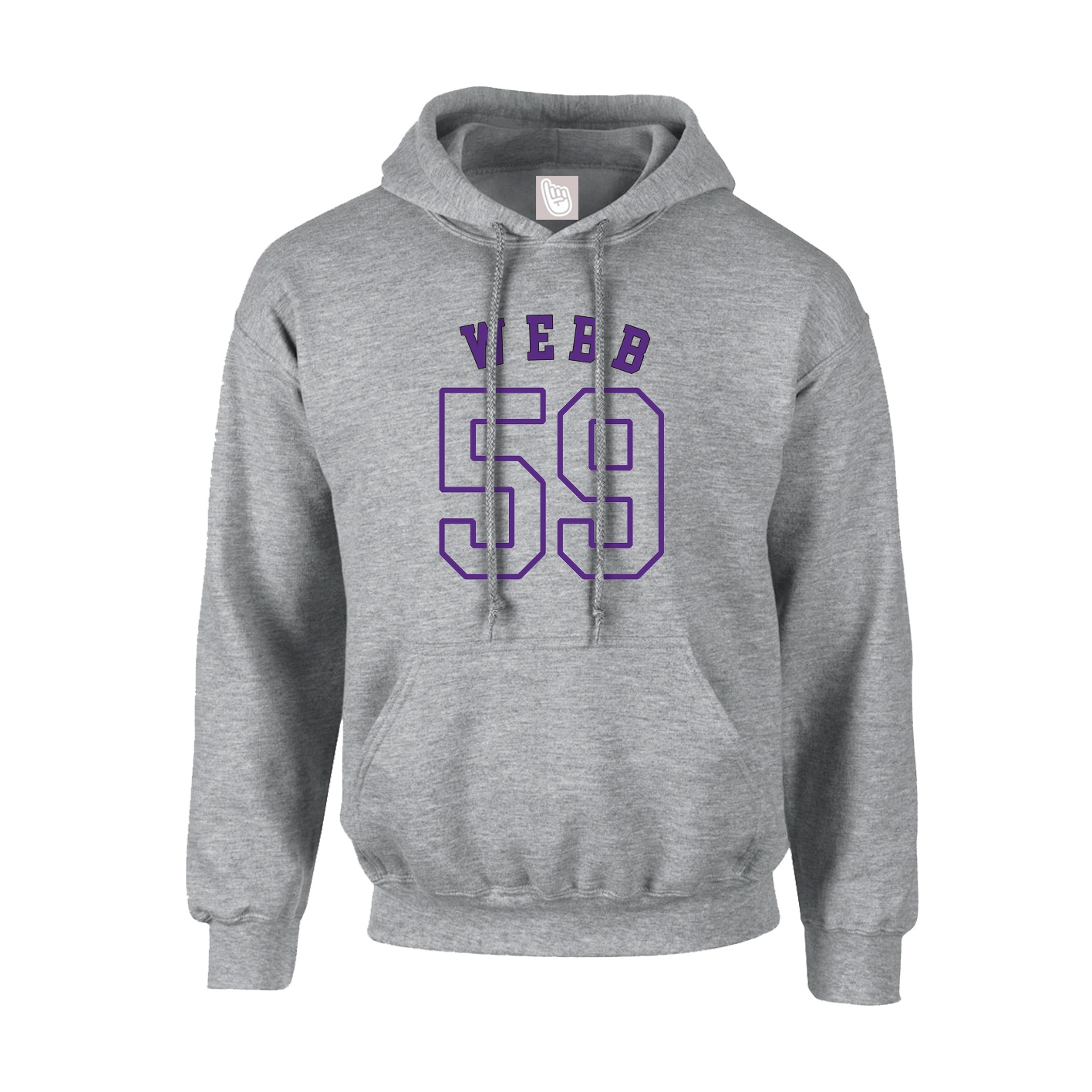 Hoodie — Shirsey Arch in Grey