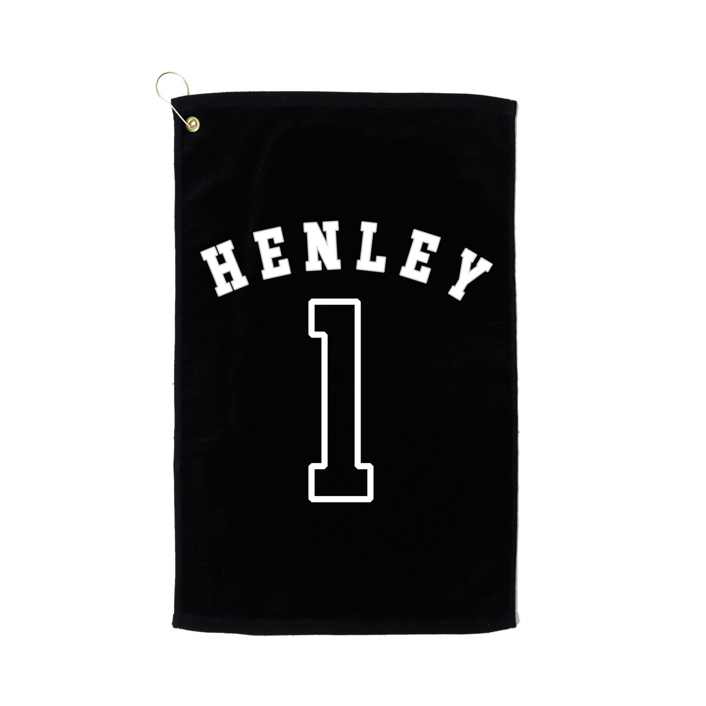 Golf Towel — Shirsey Arch in Black