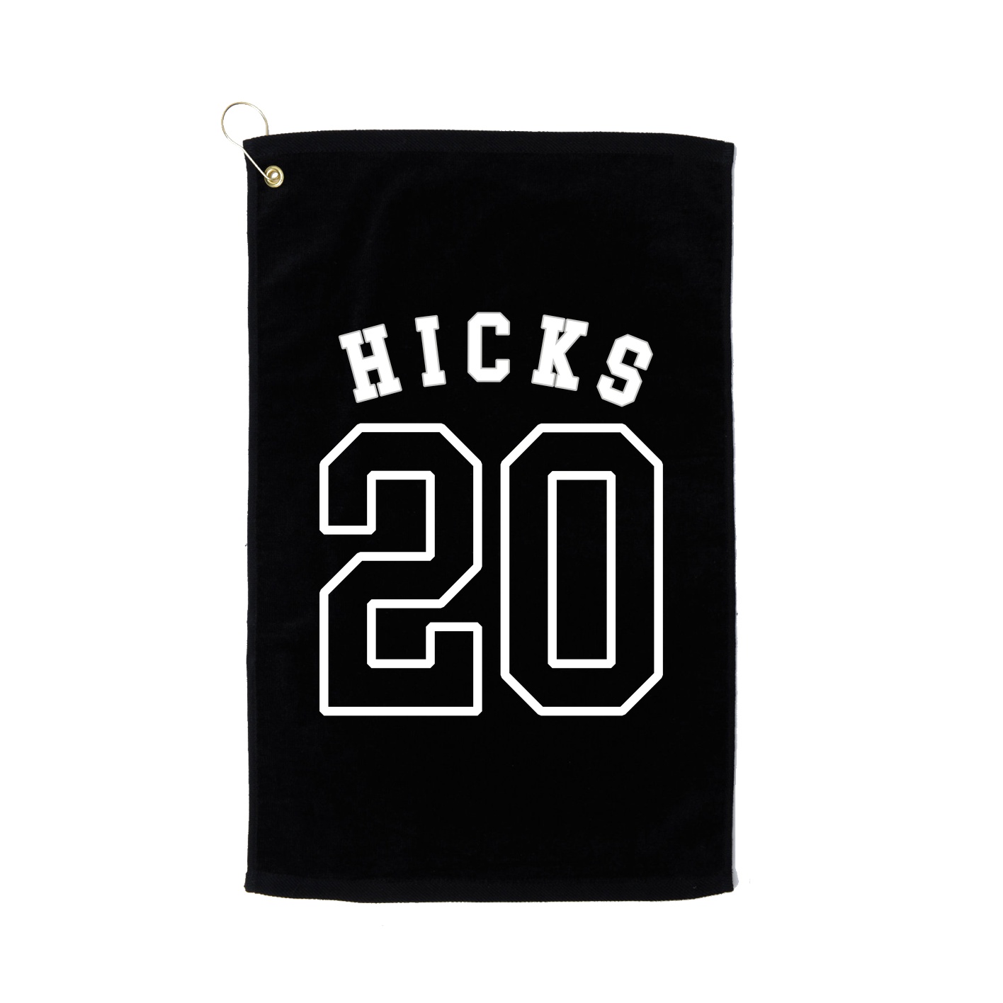 Golf Towel — Shirsey Arch in Black