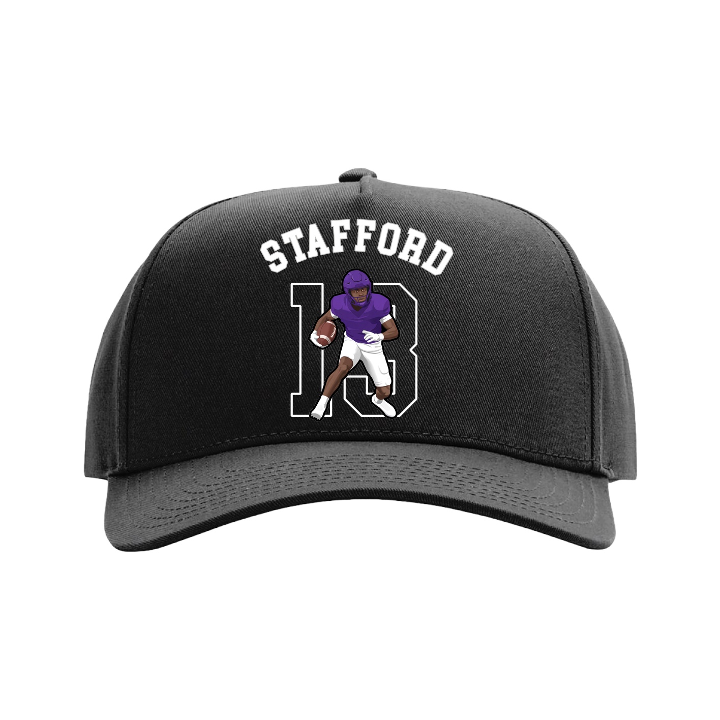 Full Fabric Five-Panel Champ Cap