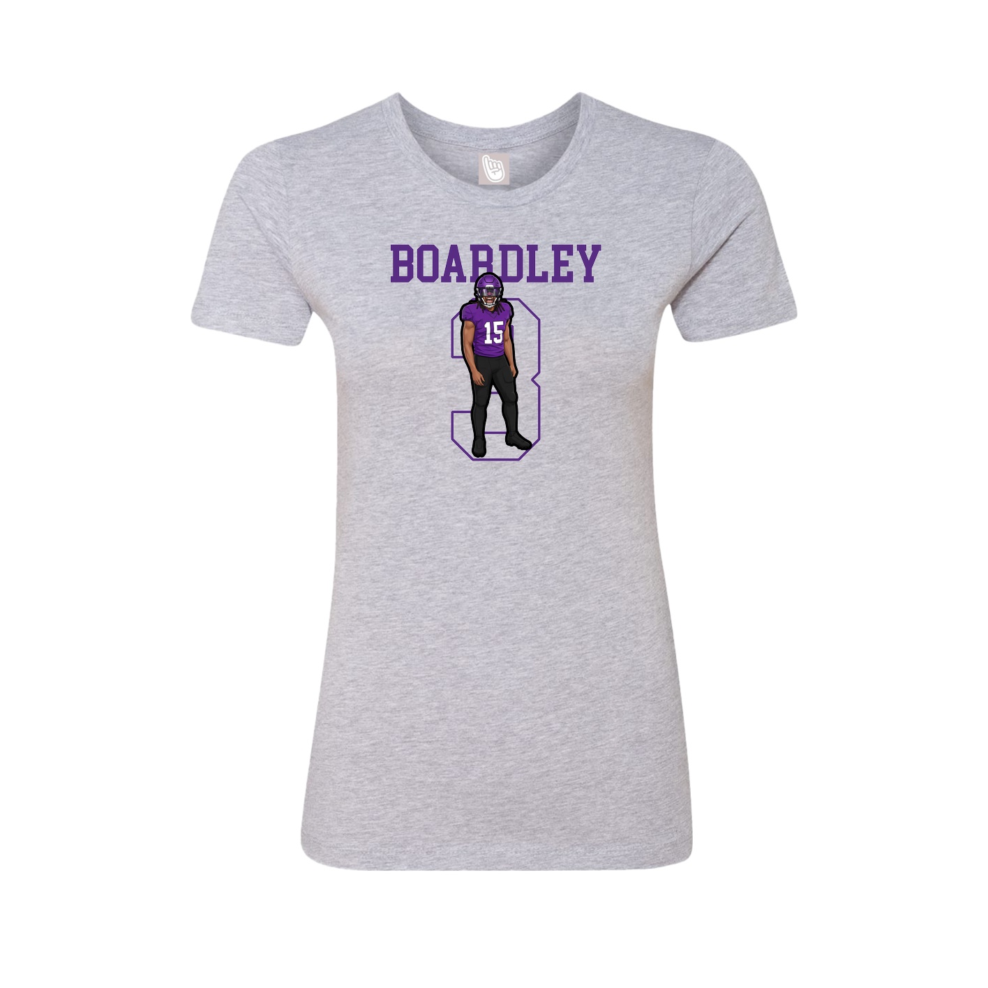Fitted Women's Tee — Shirsey in Grey