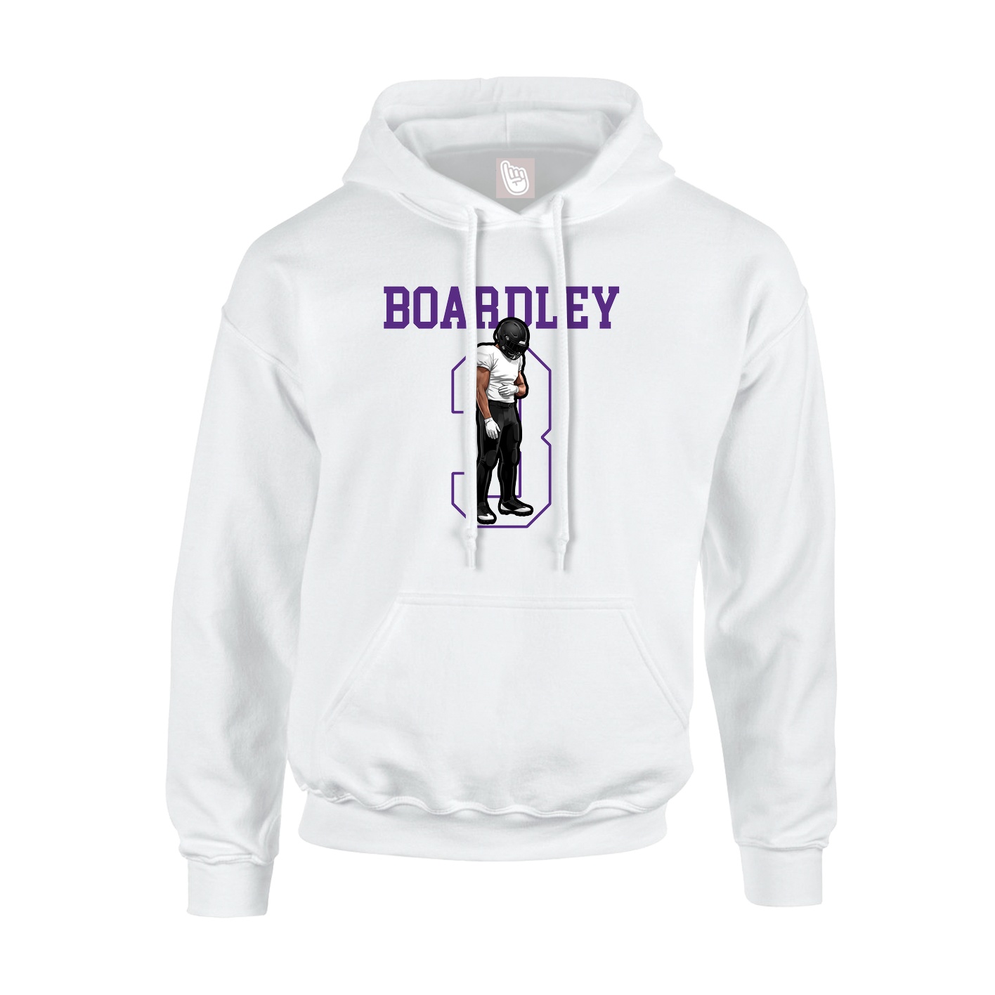 Hoodie — Shirsey in White
